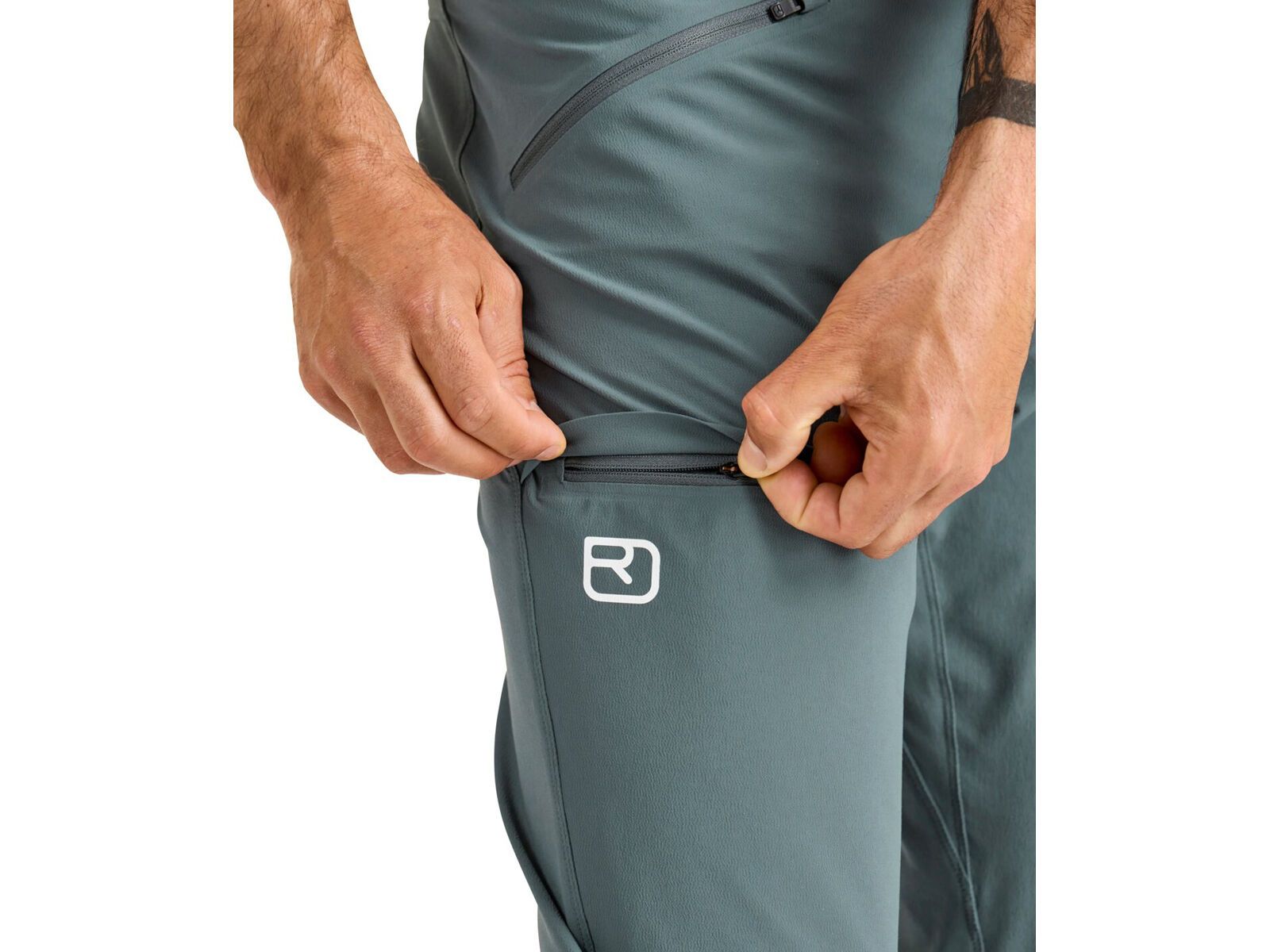 Ortovox Merino Shield Light Brenta Pants M, black raven | Bild 4