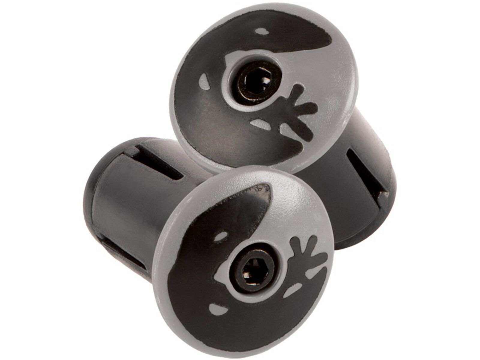 Lizard Skins Road Bar End Plugs, cool gray | Bild 1