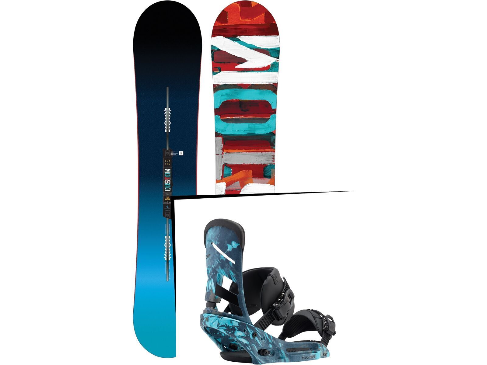 Set: Burton Custom 2017 +  Mission EST (1712897S) | Bild 1