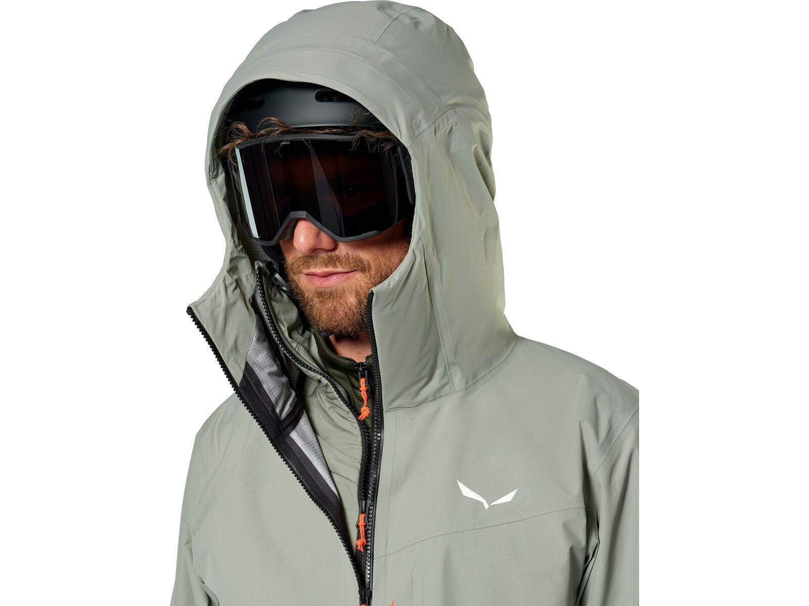 Salewa Sella Free 3 Layers Powertex Jacke Herren, shadow | Bild 4