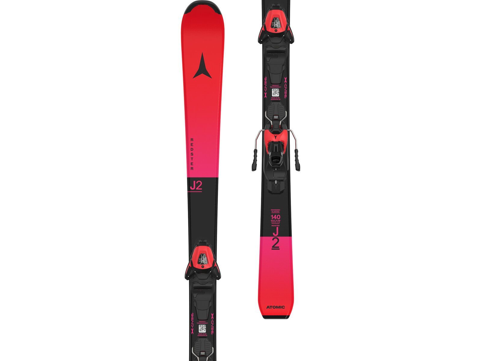 Atomic Redster J2 130-150 + L 6 GW, red tension/black | Bild 4