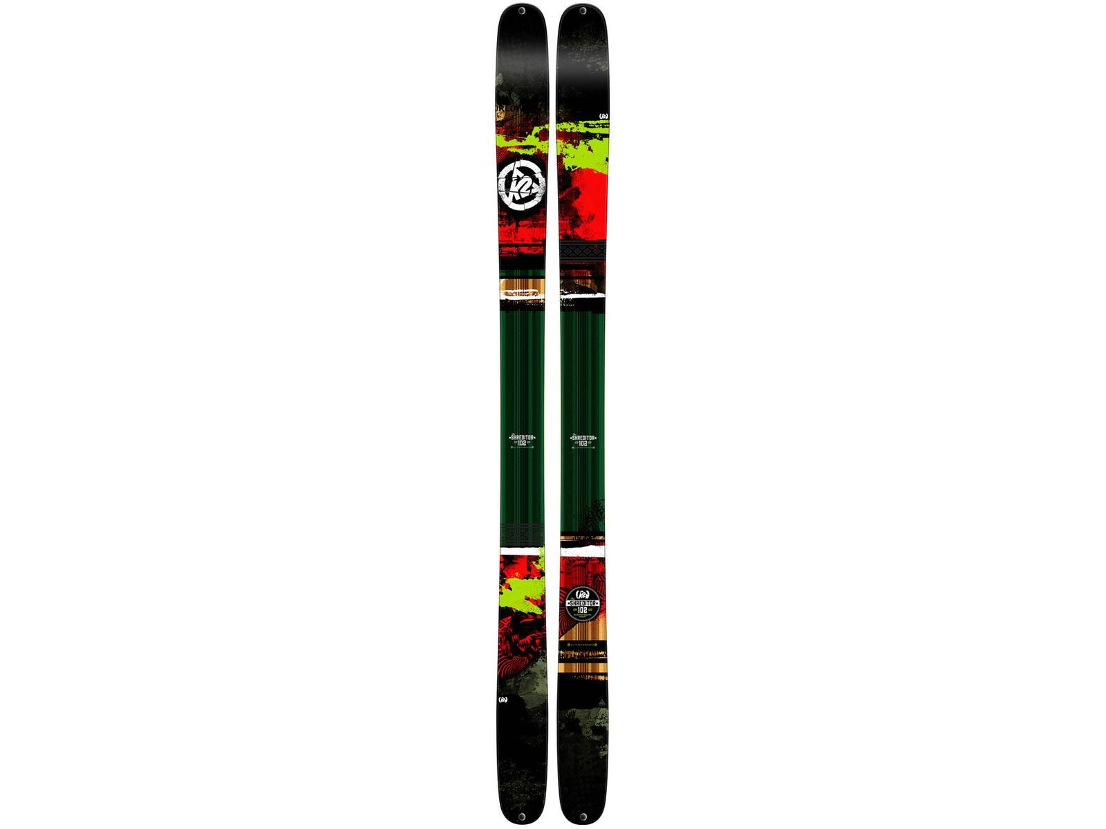 K2 SKI Set: Shreditor 102 2015 + Salomon STH2 WTR 13 | Bild 2