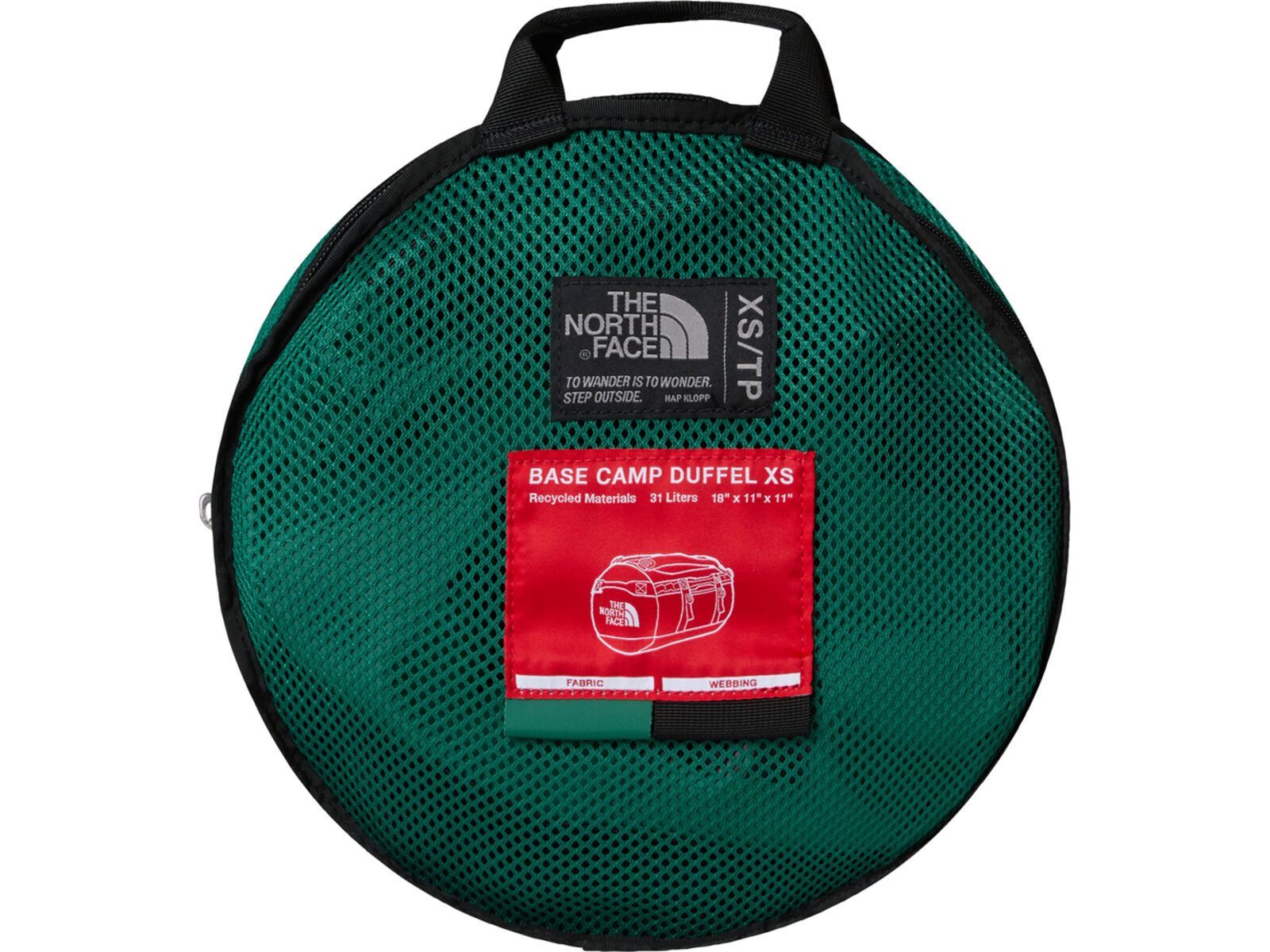 The North Face Base Camp Duffel - XS, evergreen/tnf black | Bild 3