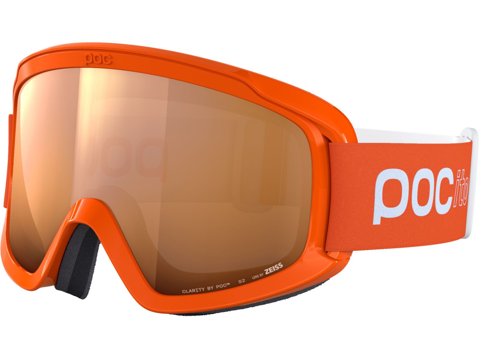 POC POCito Opsin, Clarity Partly Sunny Light Orange / fluorescent orange | Bild 1