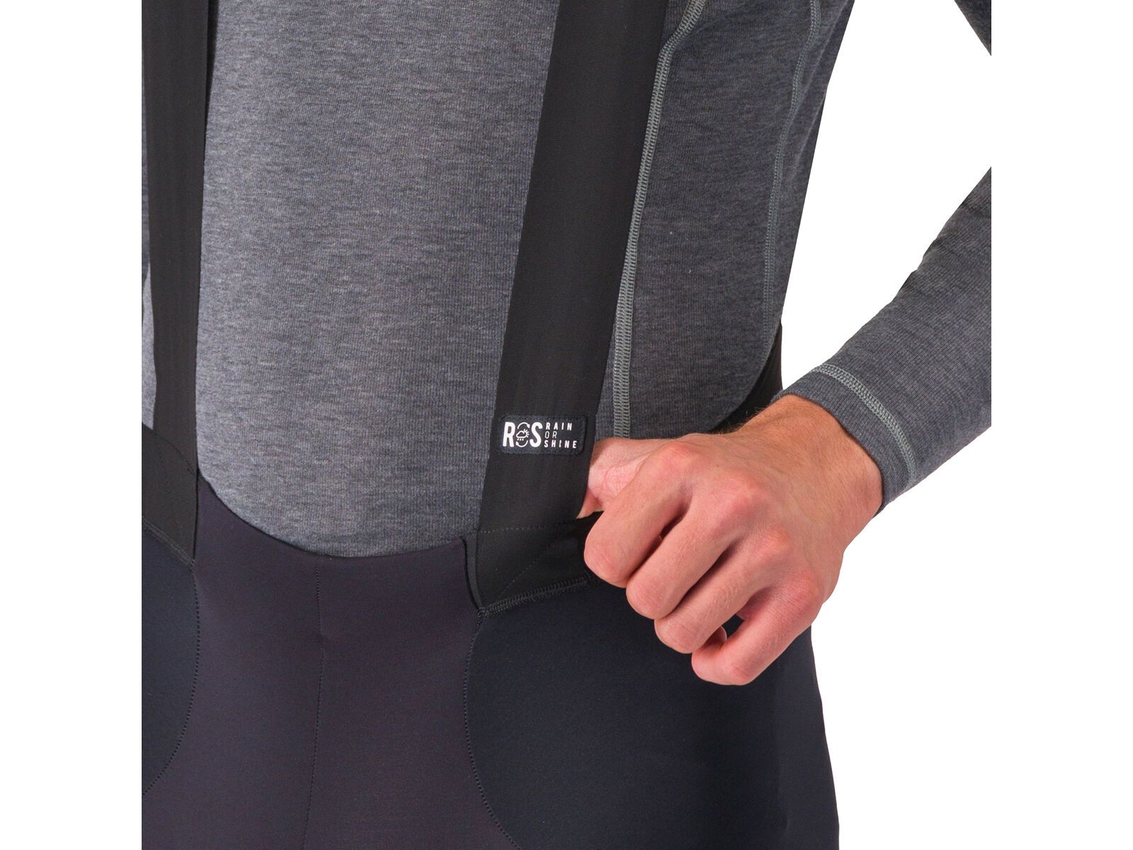 Castelli Sorpasso RoS Bibtight, black red | Bild 6