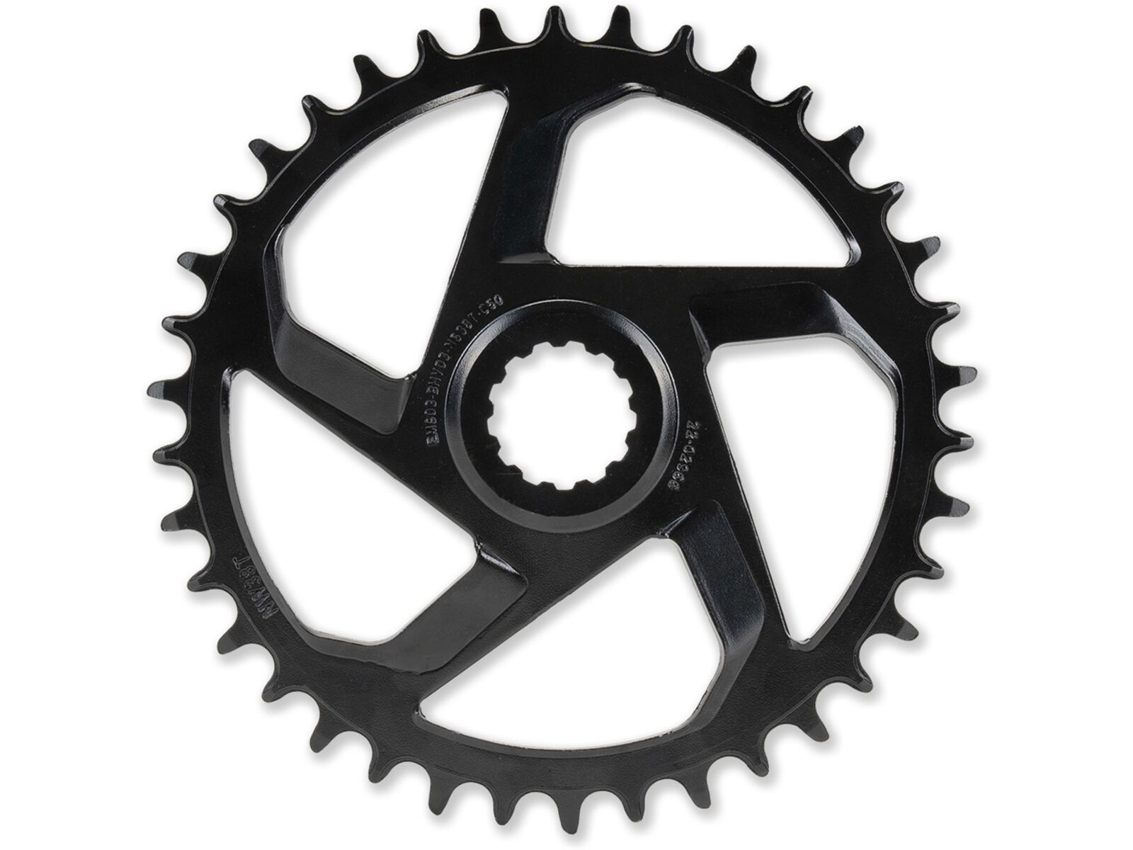Cube Acid Kettenblatt Hybrid HPS – 52 mm Kettenlinie BDU33, black | Bild 1