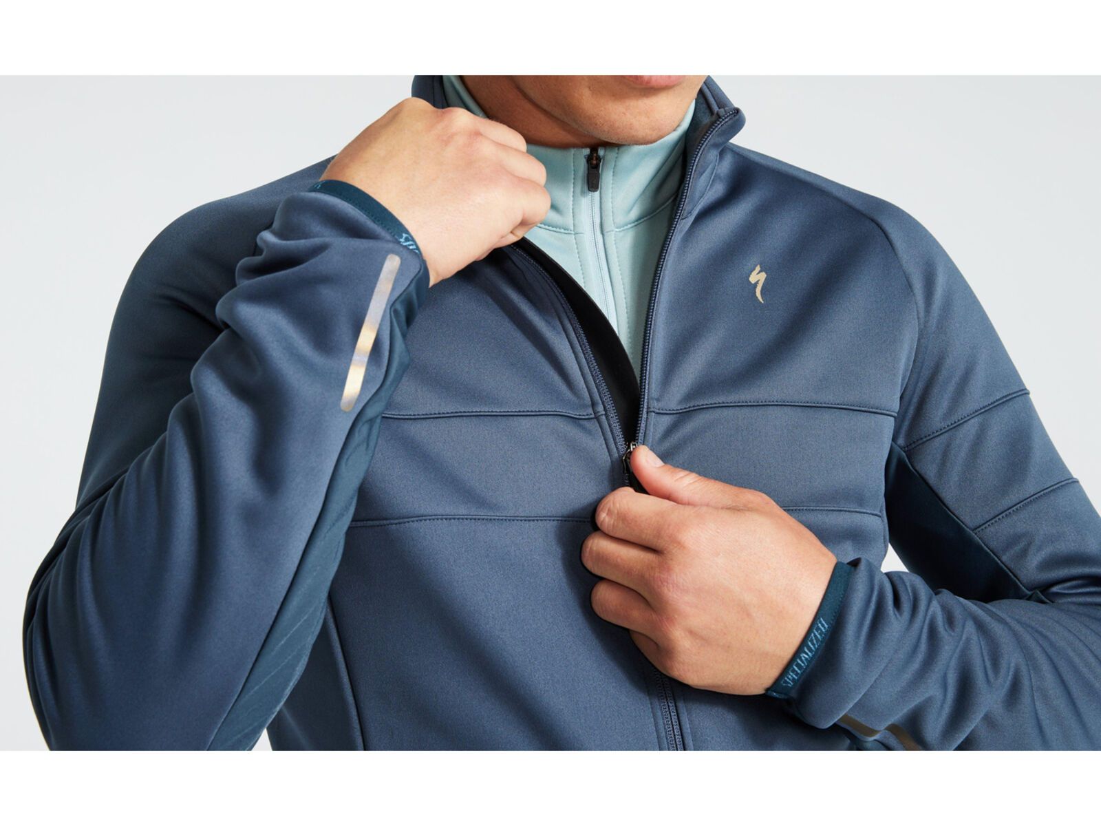Specialized Men's RBX Comp Softshell Jacket, cast blue | Bild 5