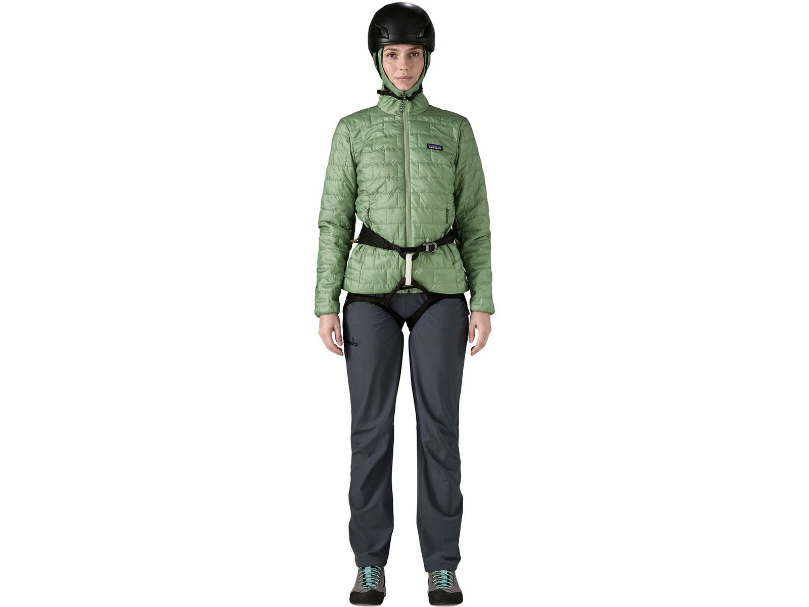 Patagonia Women's Nano Puff Hoody, ellwood green | Bild 4