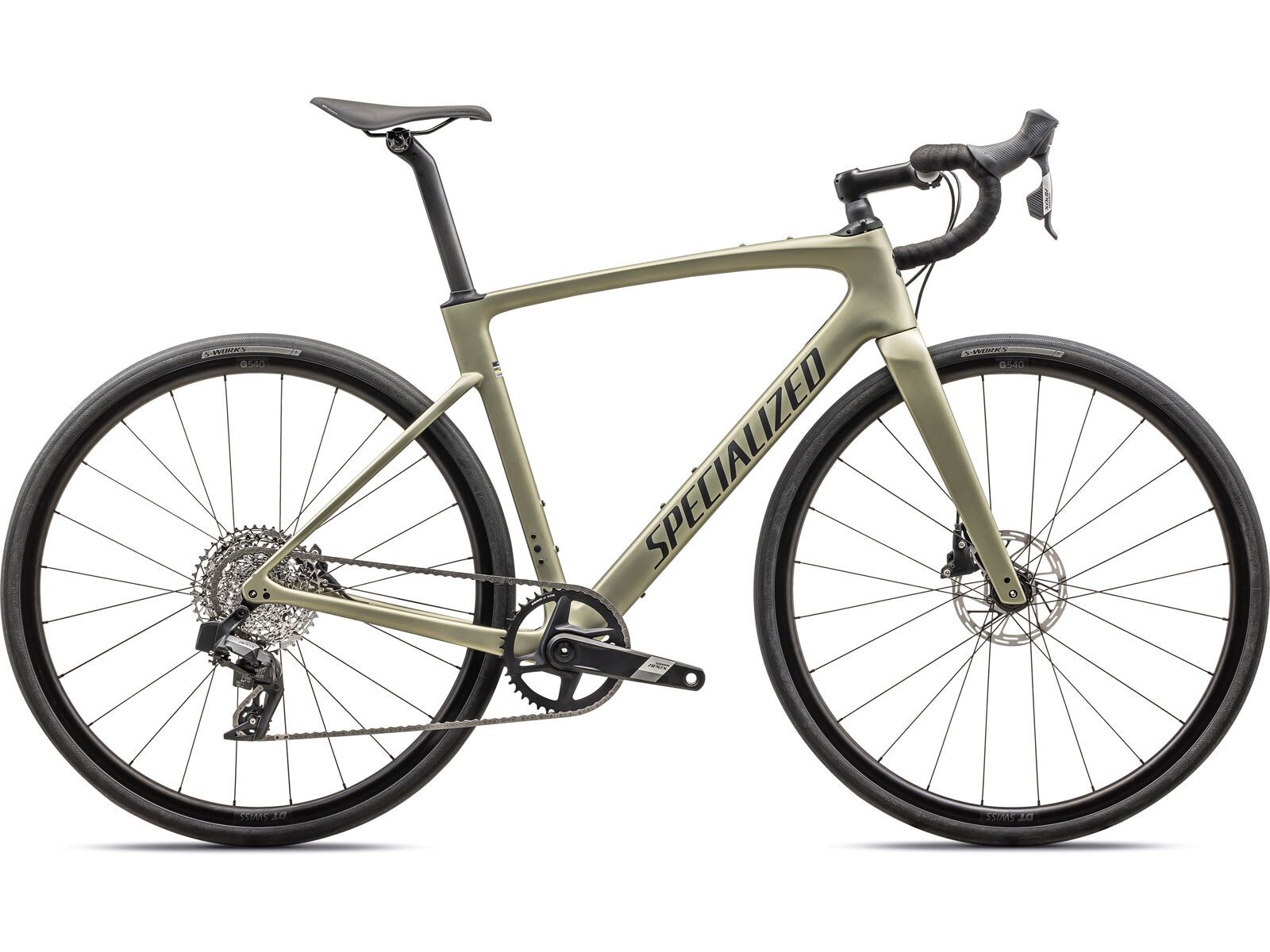 Specialized Roubaix SL8 Sport – SRAM Apex AXS, metallic spruce/forest green | Bild 1