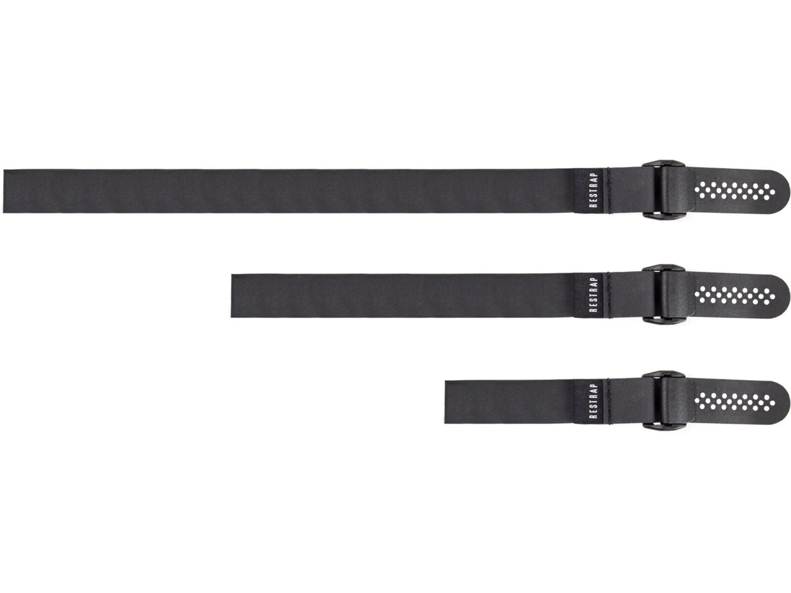 Restrap Fast Straps - Mixed 25/45/65 cm, black | Bild 1