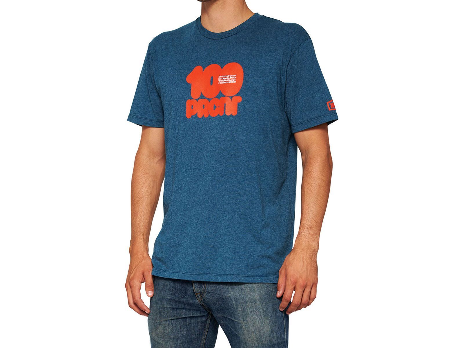 100% Donut T-Shirt, deep sea heather | Bild 1