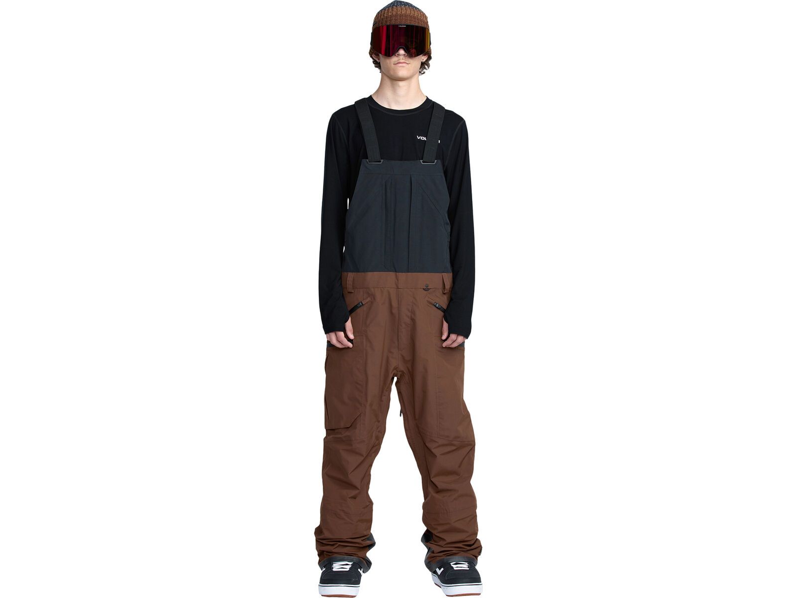 Volcom Rain Gore-Tex Bib Overall, brown | Bild 1