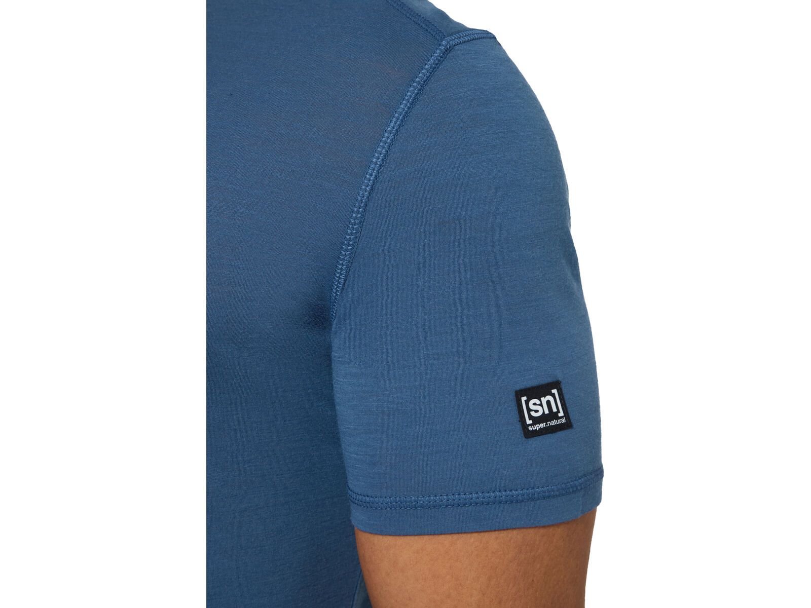 super.natural M Sierra140 Tee, ocean blue | Bild 6