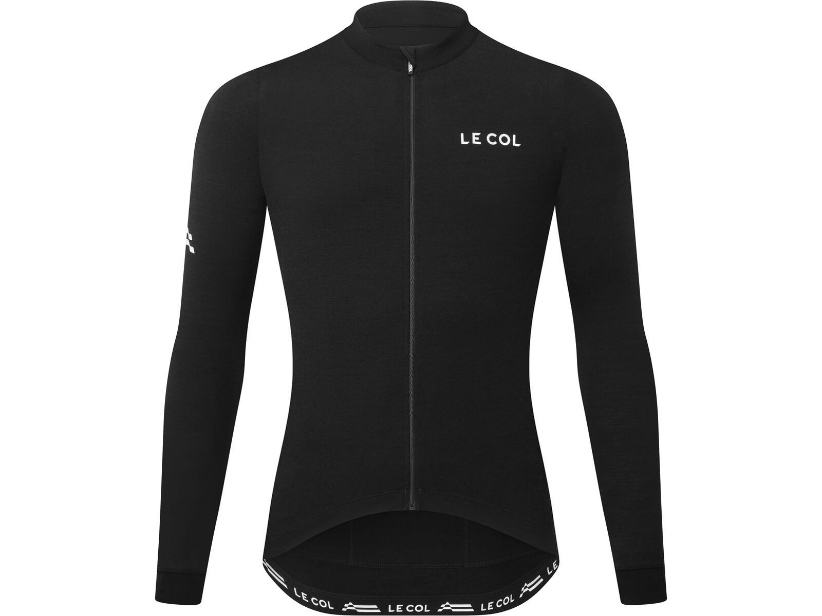 Le Col ARC Merino Long Sleeve Jersey, black | Bild 1