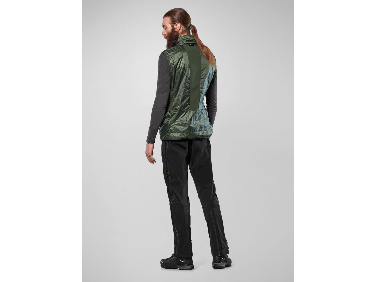 Salewa Ortles Hybrid TirolWool Responsive Weste Herren, dark olive | Bild 8