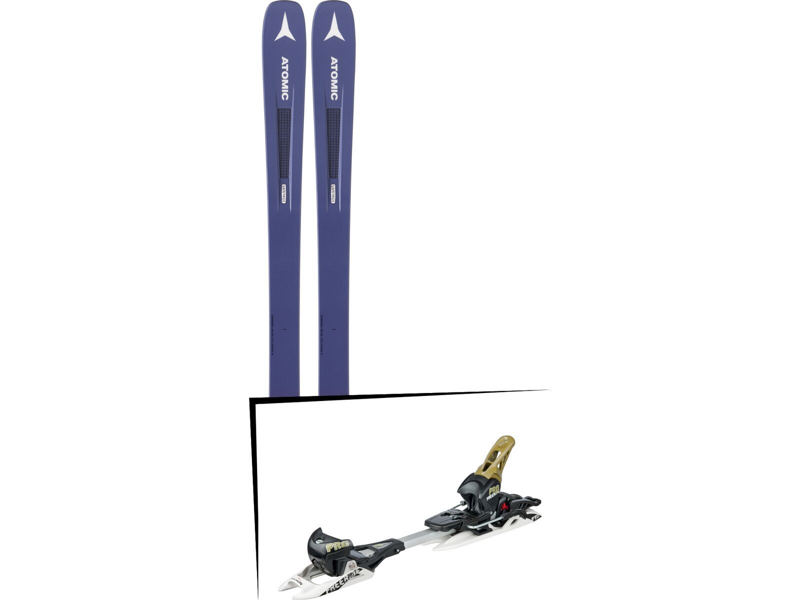 Set: Atomic Vantage 86 C W 2019 + Fritschi Diamir Freeride Pro schwarz/oliv | Bild 1