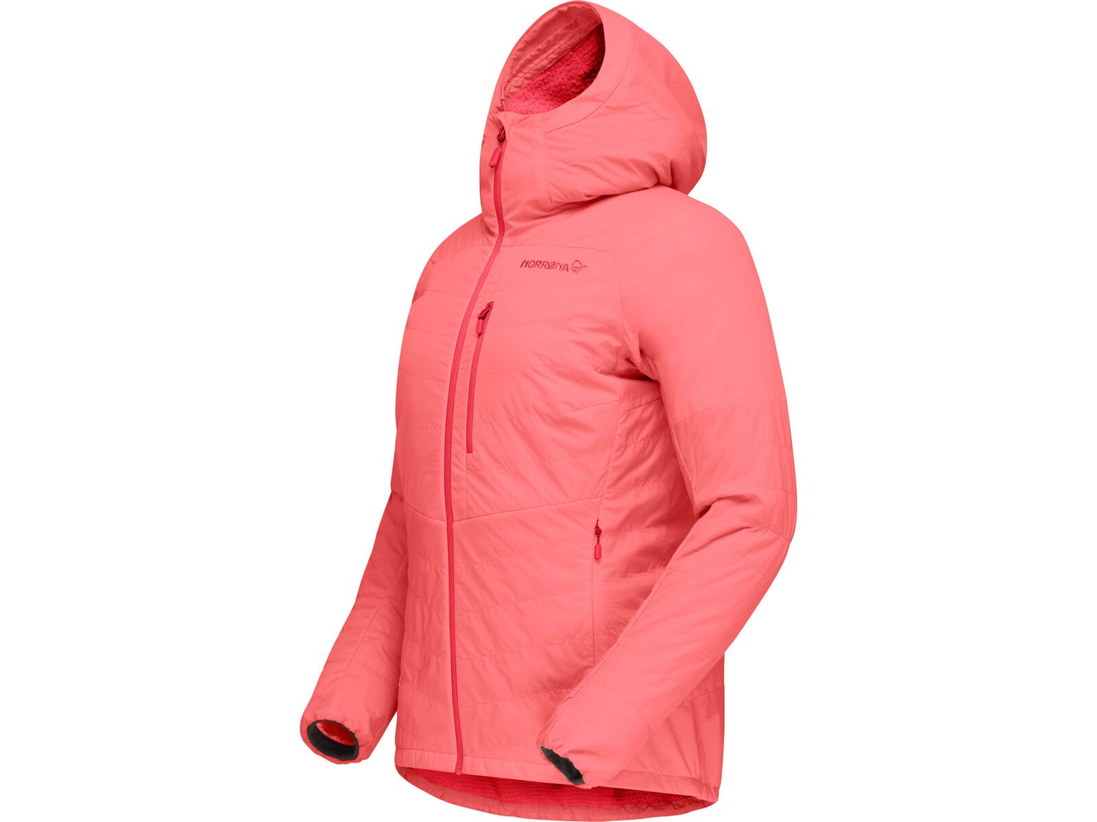 Norrona lyngen Alpha100 Zip Hood W's, calypso coral | Bild 3
