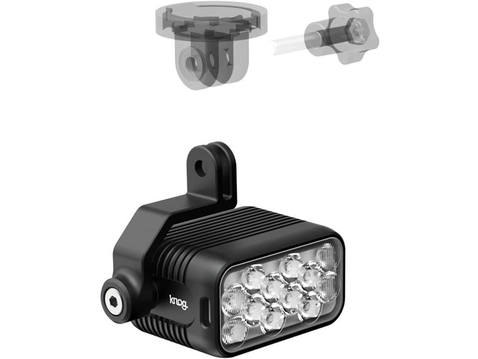 Knog Blinder E & X Large GoPro Mount, black | Bild 1