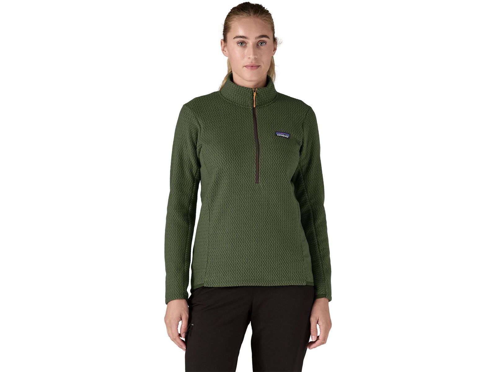 Patagonia Women's R1 Air Zip Neck, torrey pine green | Bild 2