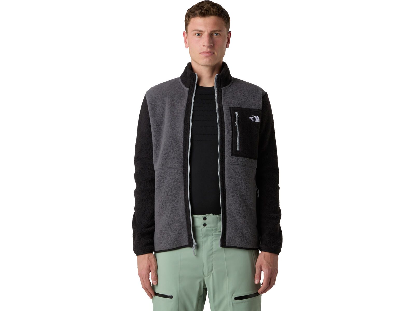 The North Face Men’s Yumiori Full Zip, anthracite grey/tnf black | Bild 3