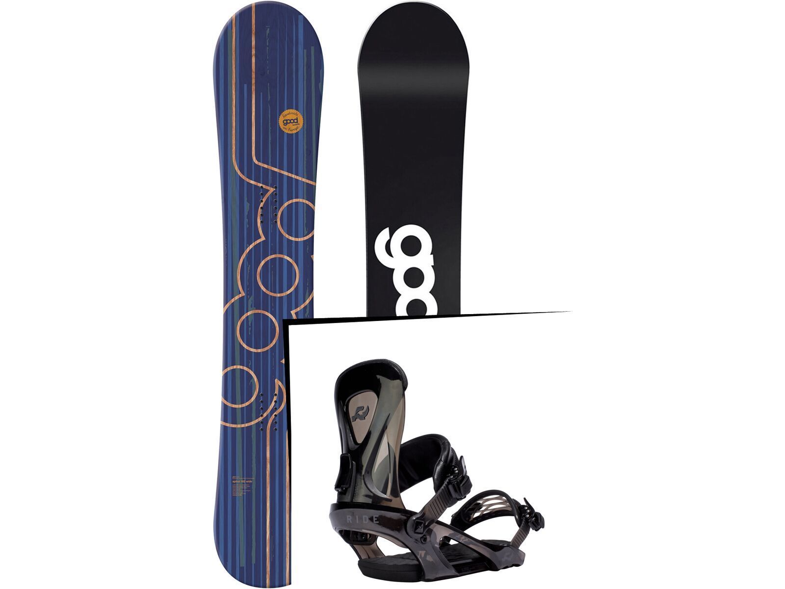 Set: goodboards Apikal 2017 + Ride KX (1487182S) | Bild 1