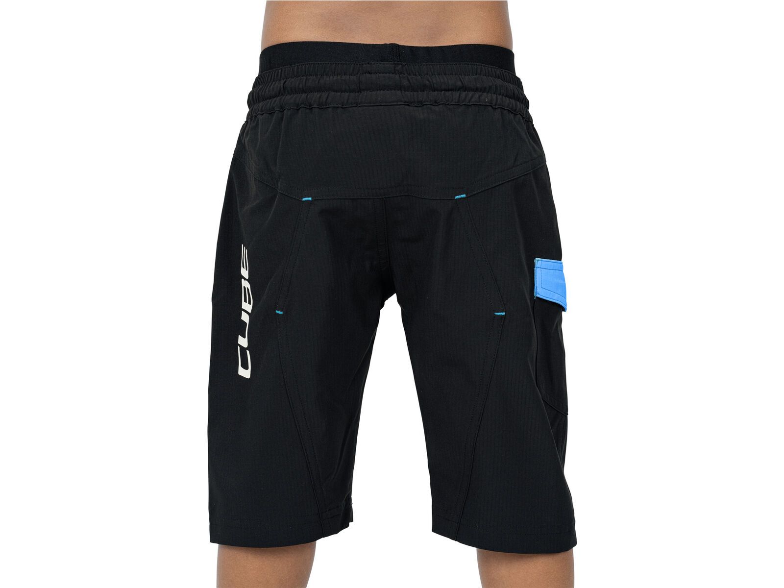 Cube Junior Baggy Shorts inkl. Innenhose, black | Bild 3