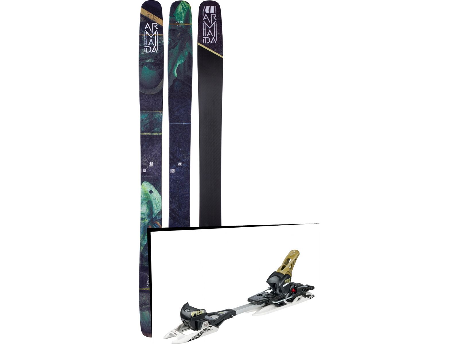 Set: Armada JJ Zero 2018 + Fritschi Diamir Freeride Pro schwarz-olive | Bild 1