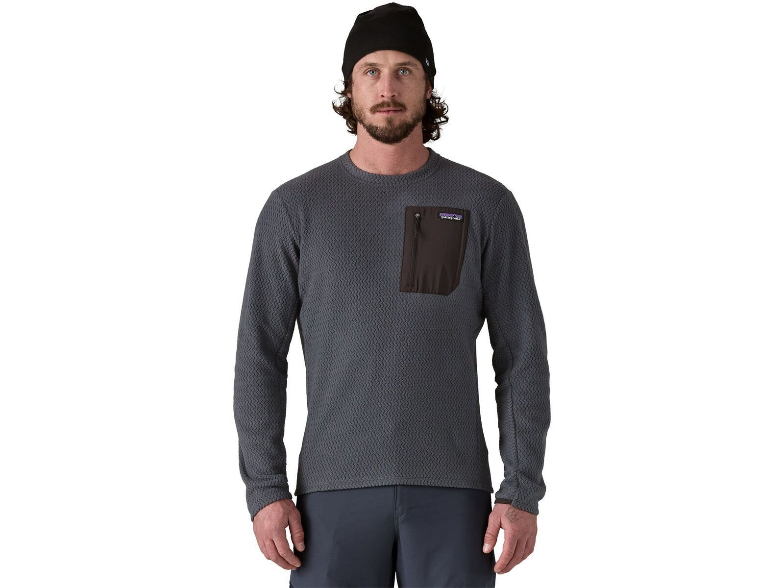 Patagonia Men's R1 Air Crew, smolder blue | Bild 2