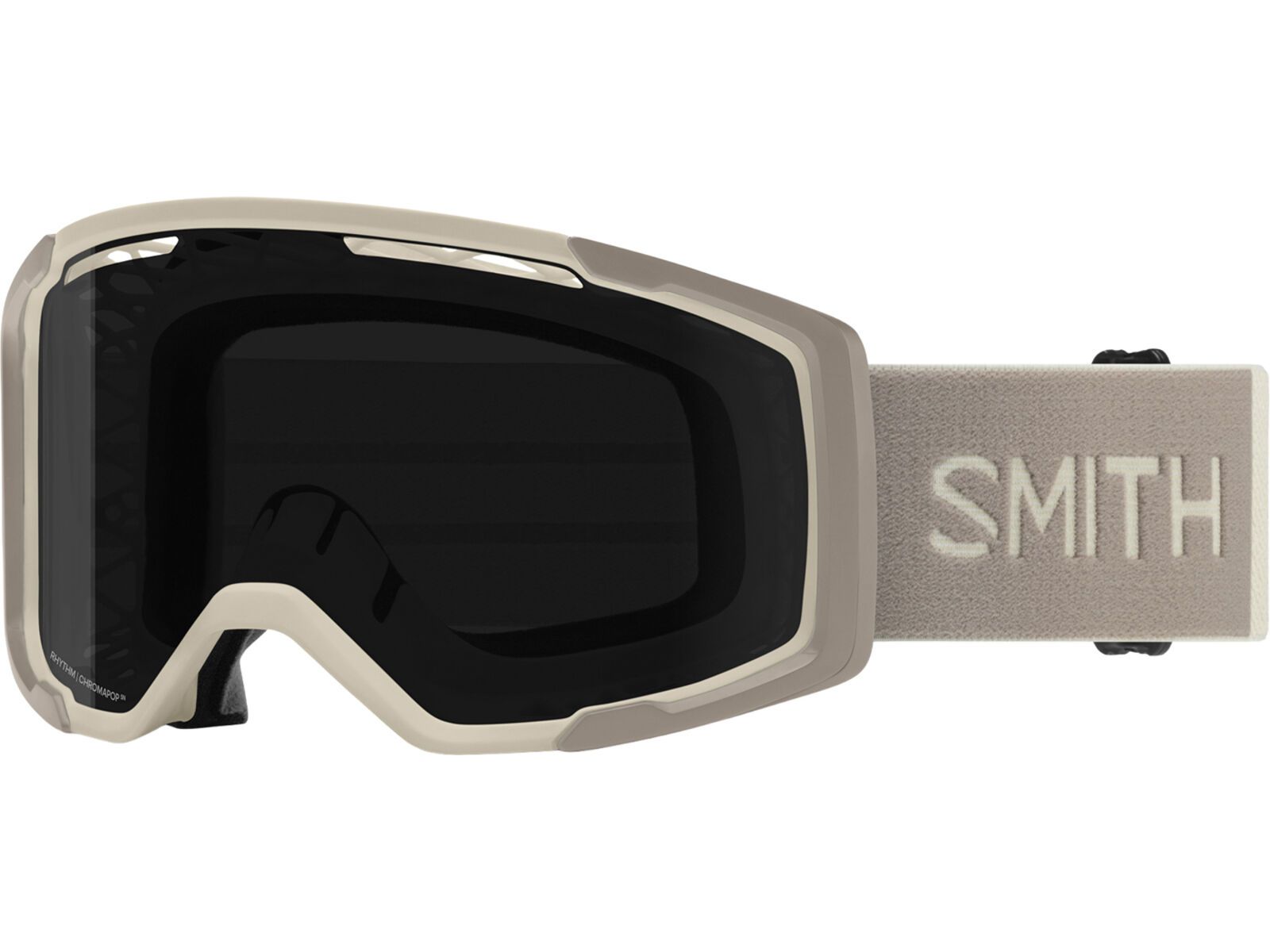 Smith Rhythm MTB + Dirt Screen, ChromaPop Sun Black + WS / chalk | Bild 1