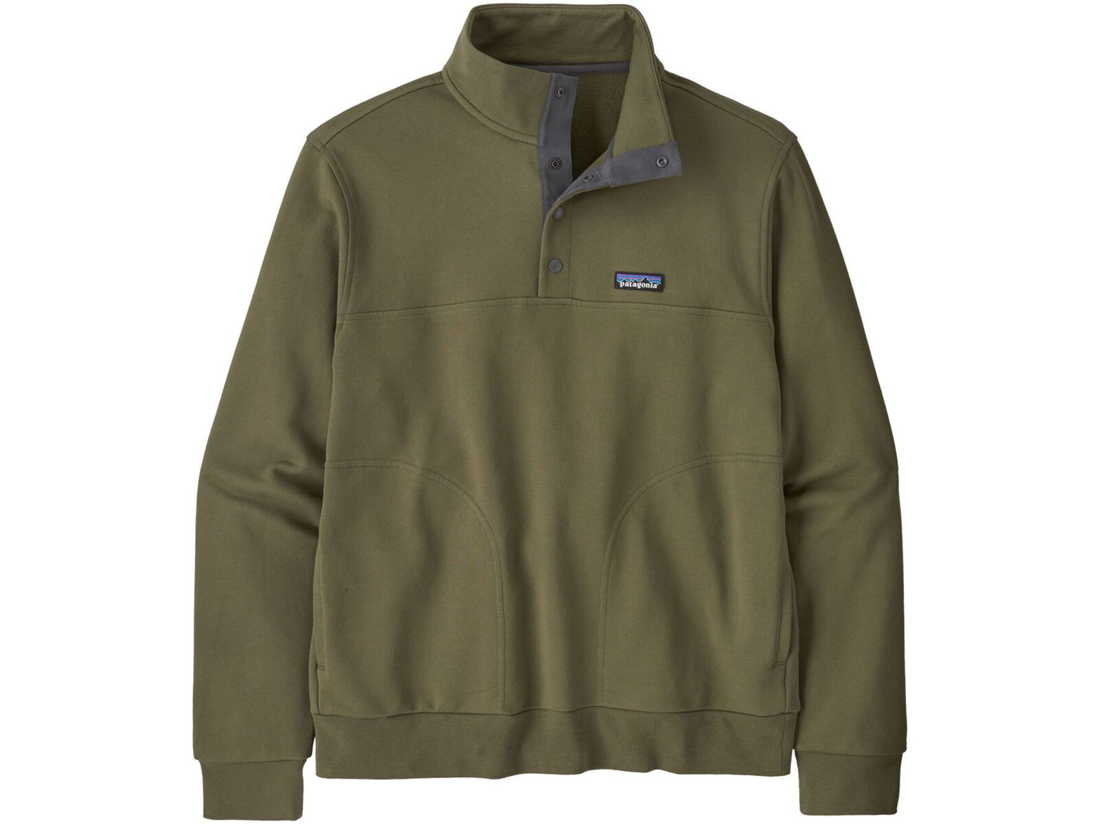 Patagonia Men's Daily Snap-T Pullover, basin green | Bild 1