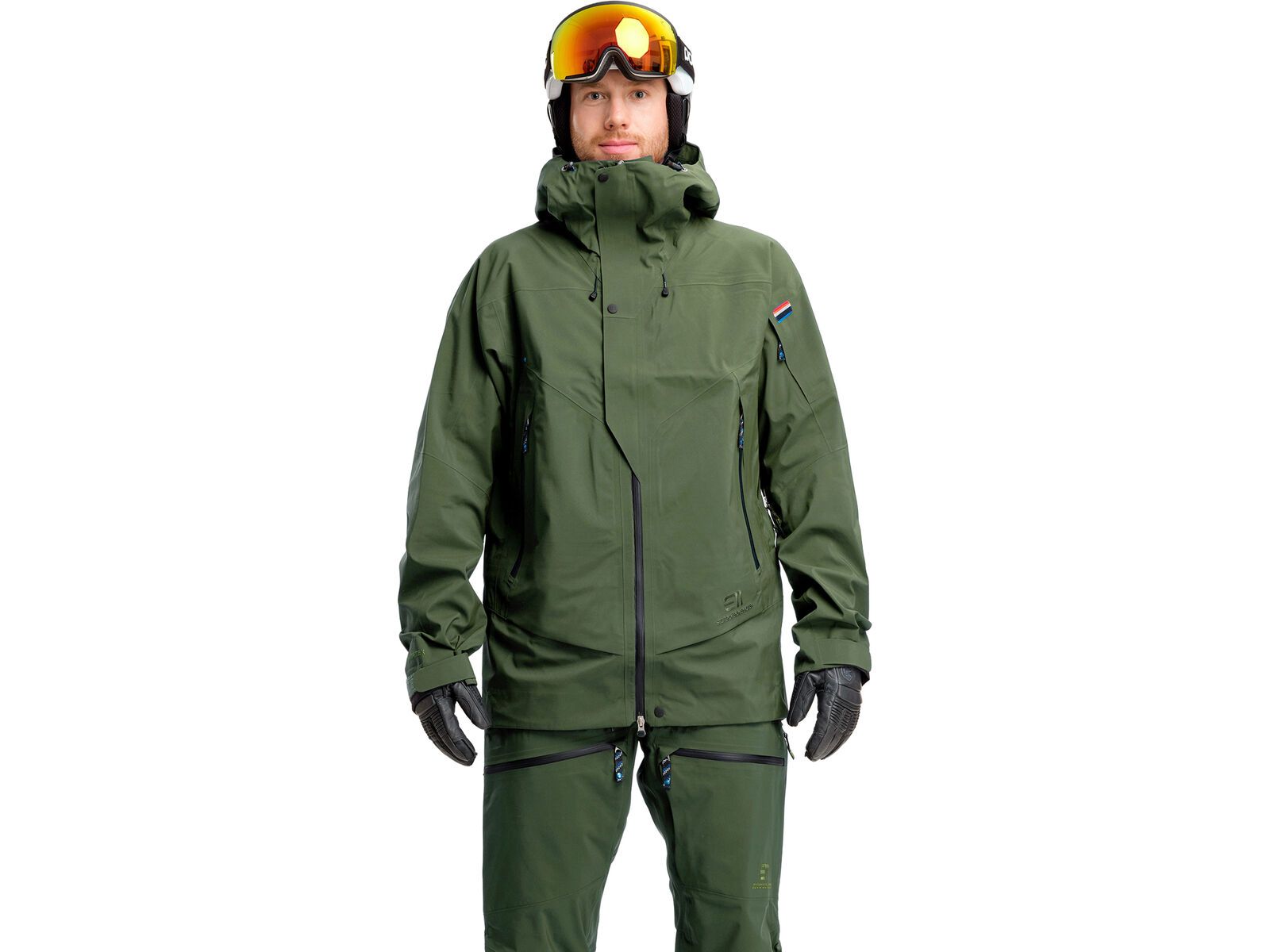 Elevenate Men's Pure Jacket, bronze green | Bild 2
