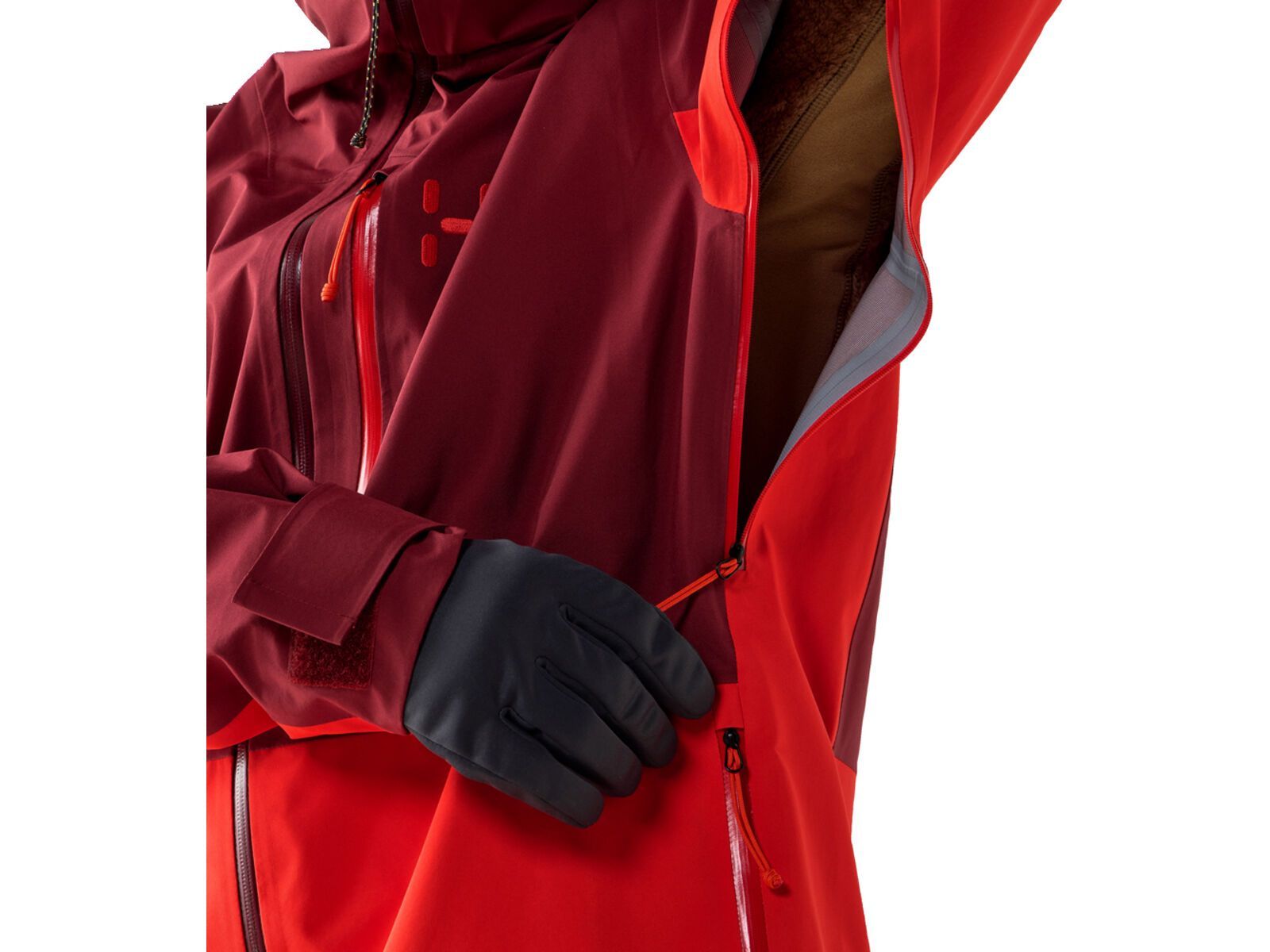 Haglöfs Alper Proof Jacket Men, carmine red/tech red | Bild 8