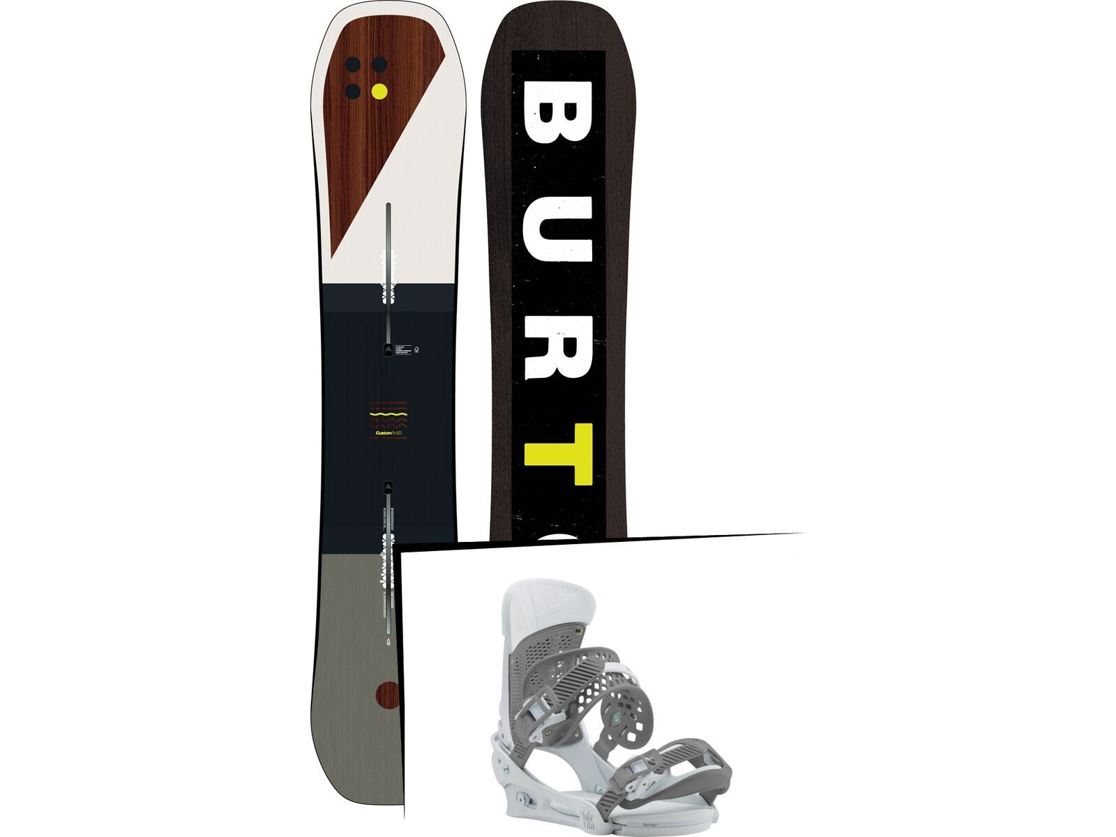 Set: Burton Custom Flying V 2019 +  Malavita (1931037S) | Bild 1