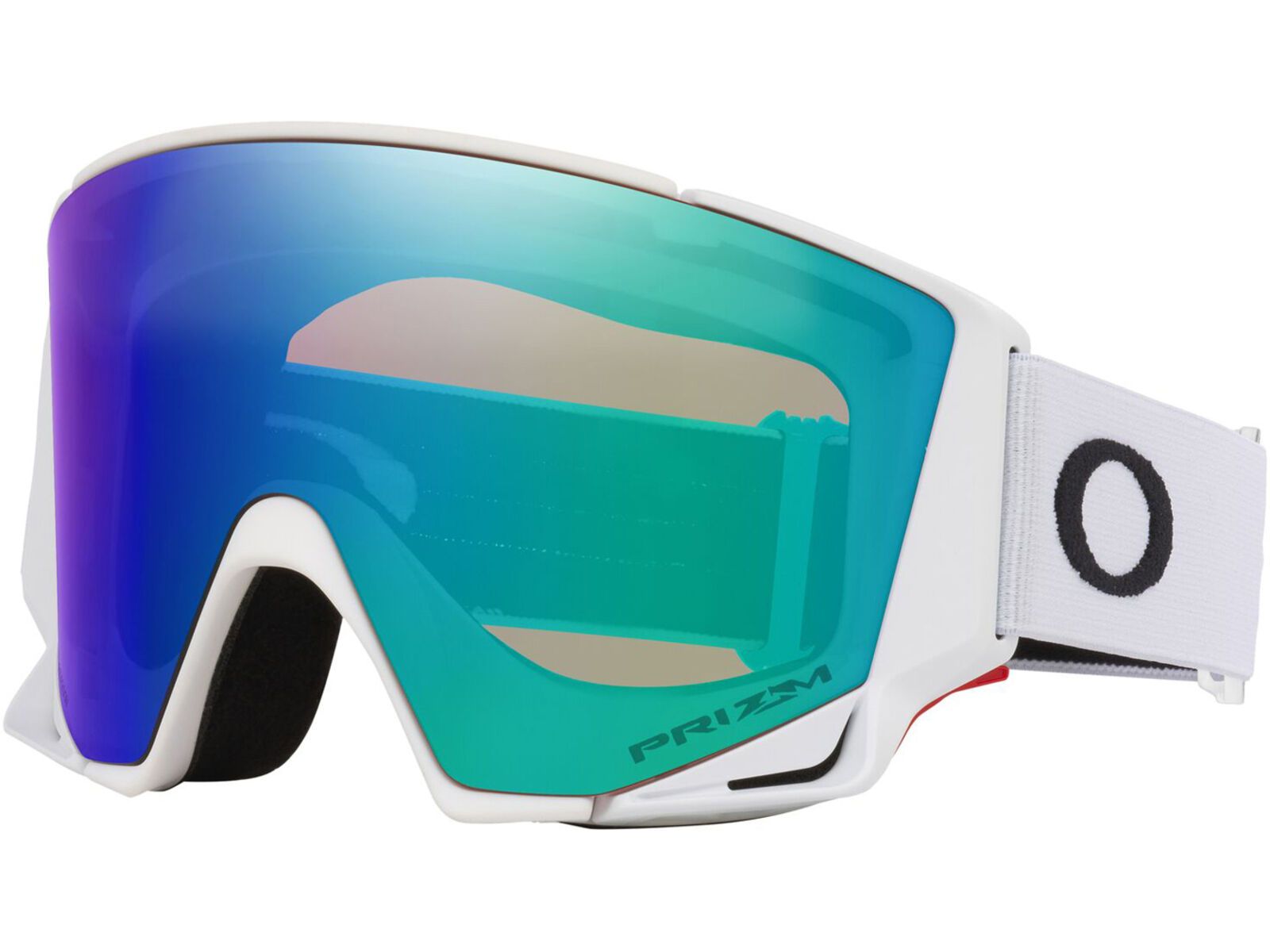 Oakley Flow Scape M, Prizm Snow Argon Iridium & Iced / matte white | Bild 2