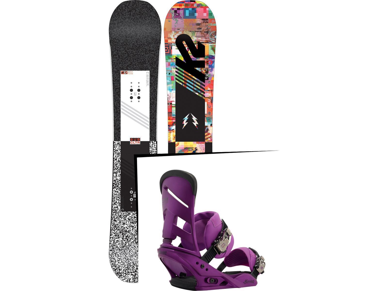Set: K2 Subculture 2016 + Burton Mission (1191287S) | Bild 1