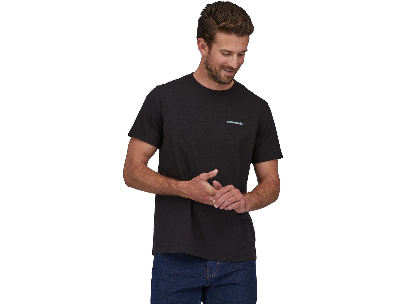 Patagonia Fitz Roy Icon Responsibili-Tee, ink black | Bild 2