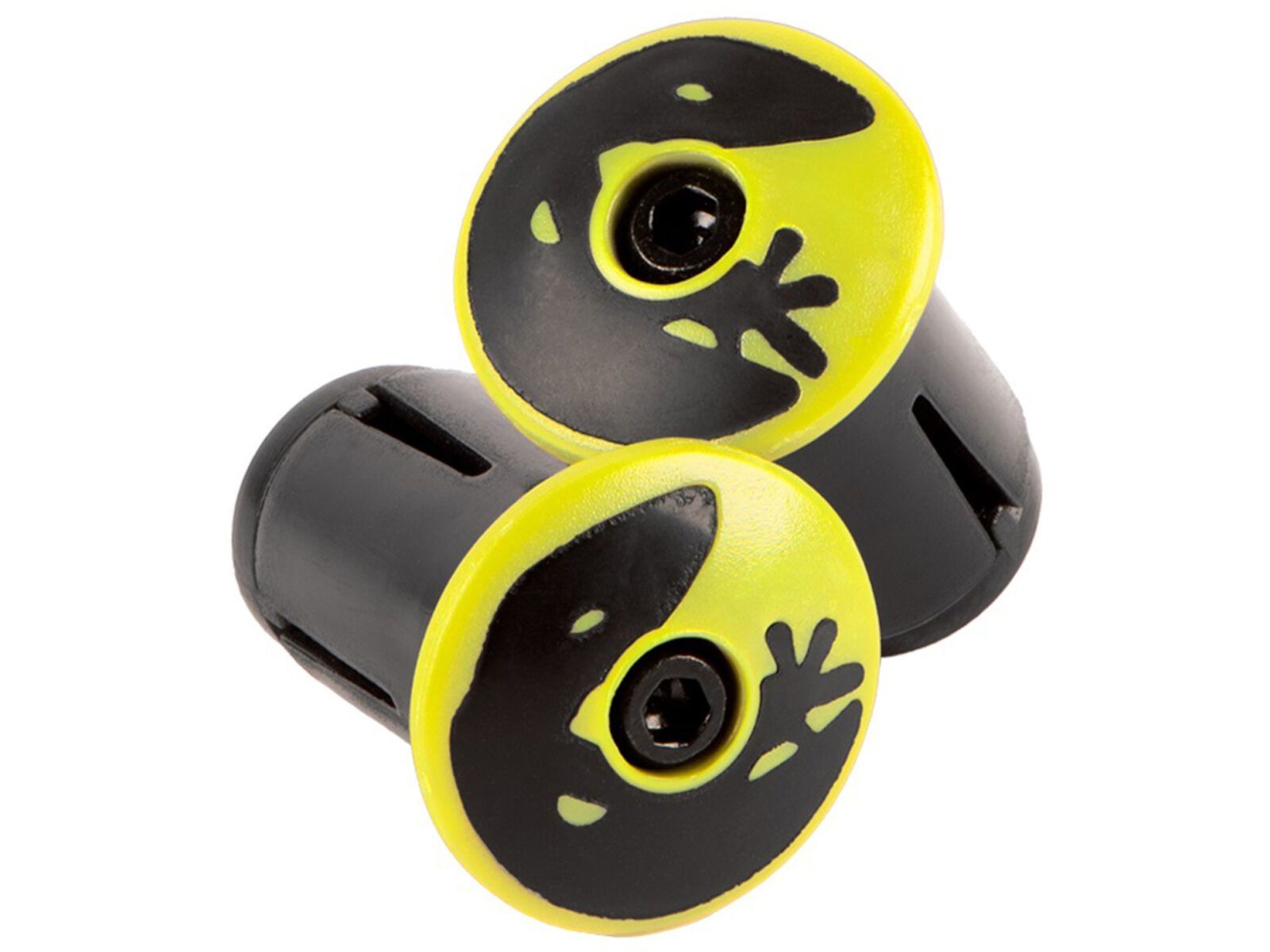 Lizard Skins Road Bar End Plugs, neon yellow | Bild 1