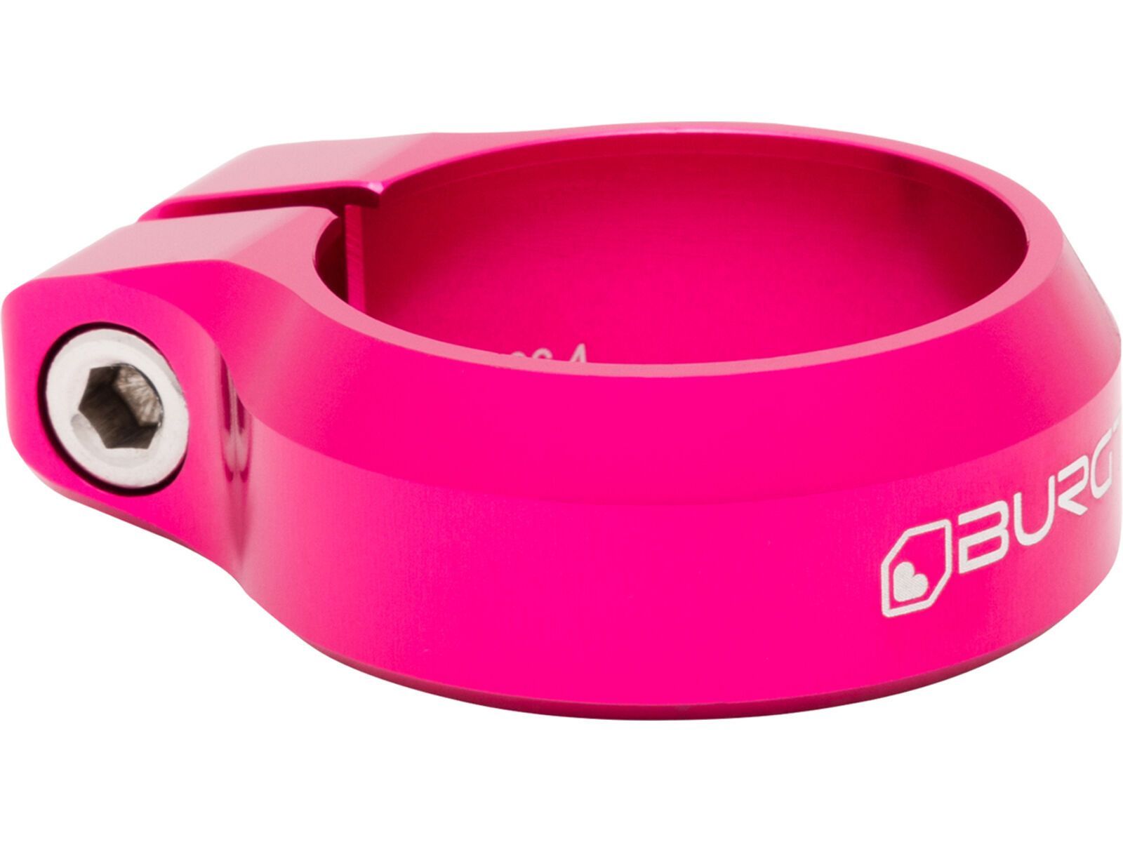 Burgtec Seat Clamp - 36,4 mm, toxic barbie pink | Bild 1