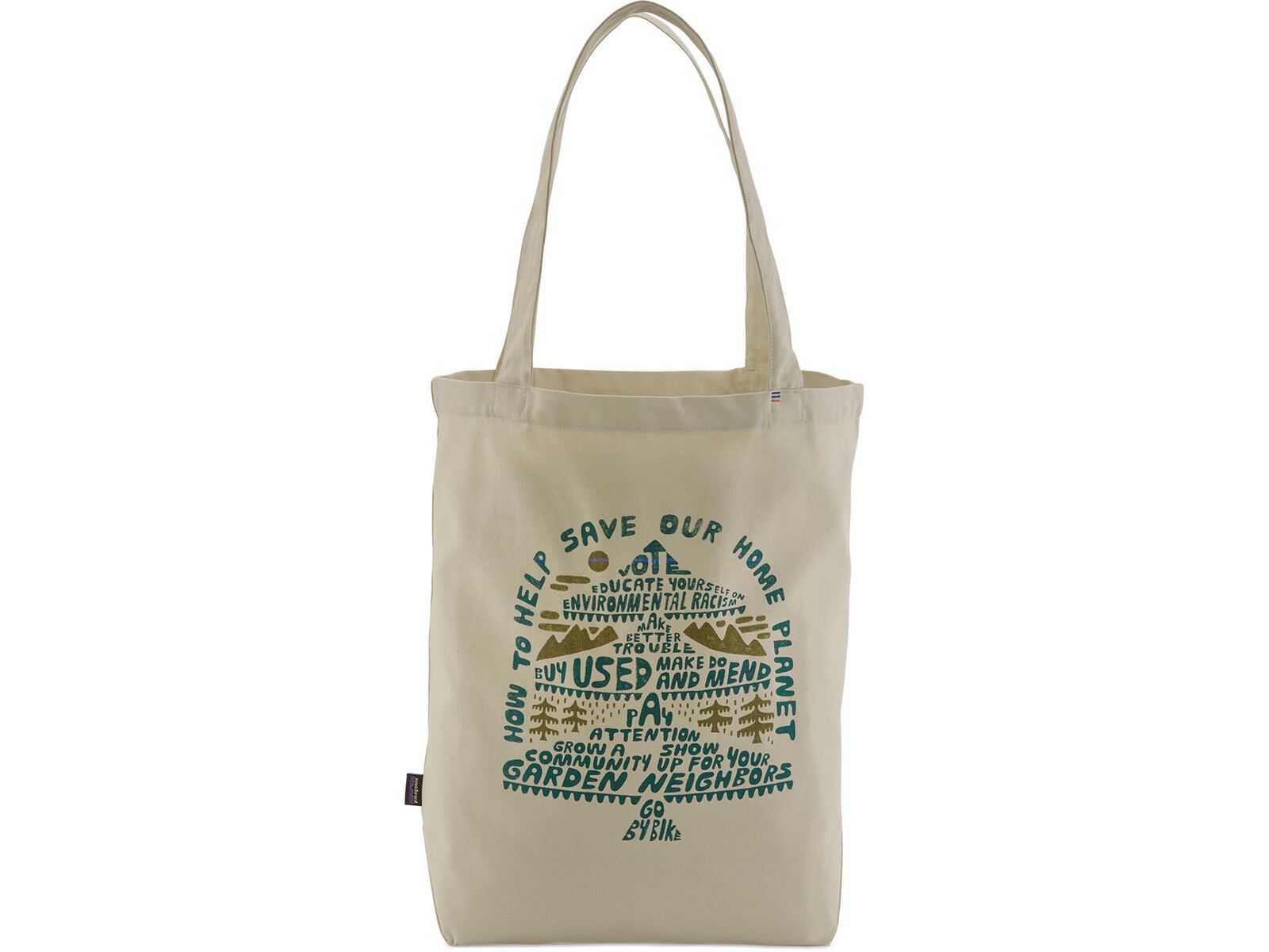 Patagonia Market Tote How to Save, bleached stone | Bild 1