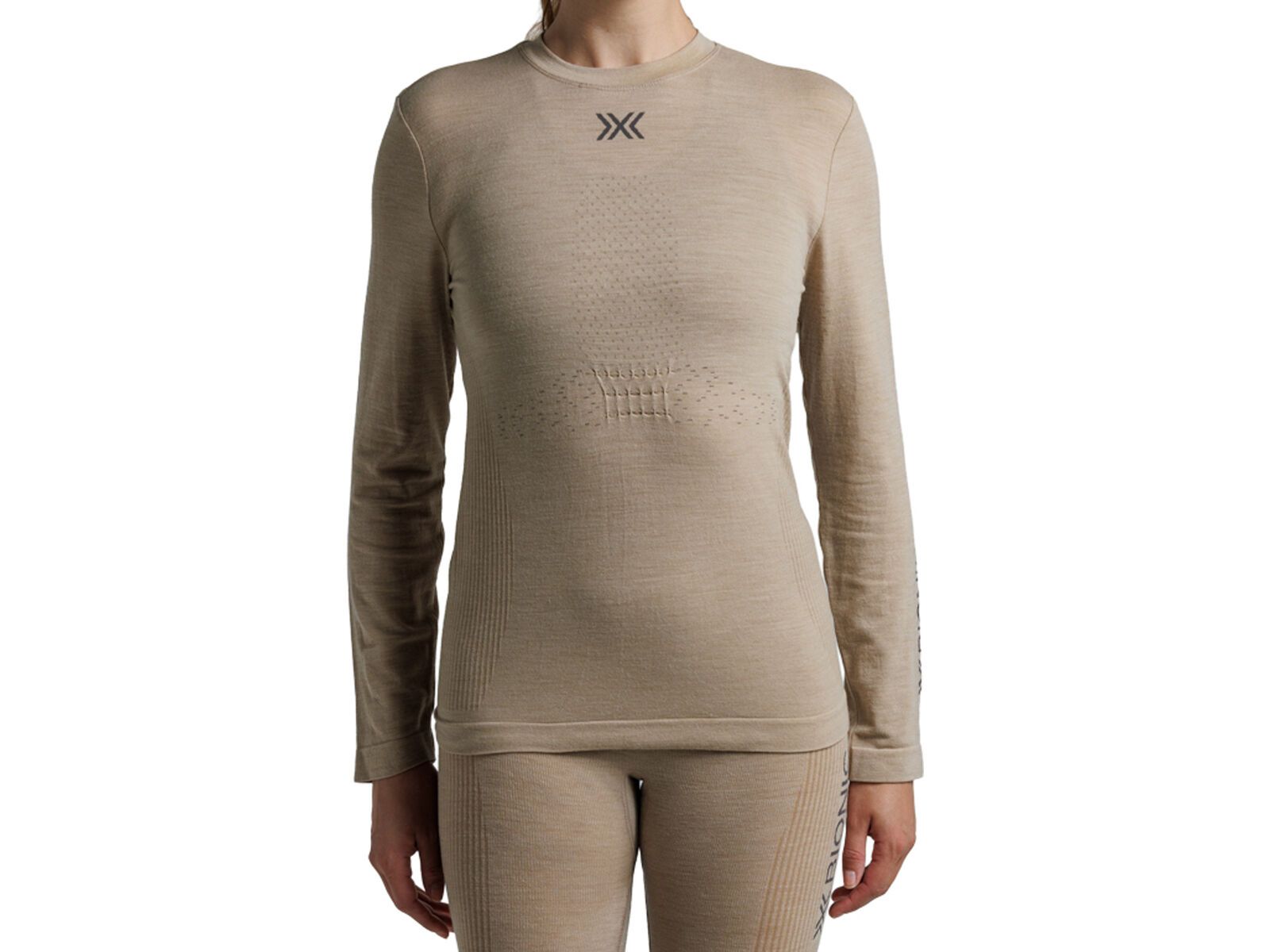 X-Bionic Mightywool Shirt LS Wmn, sand | Bild 3