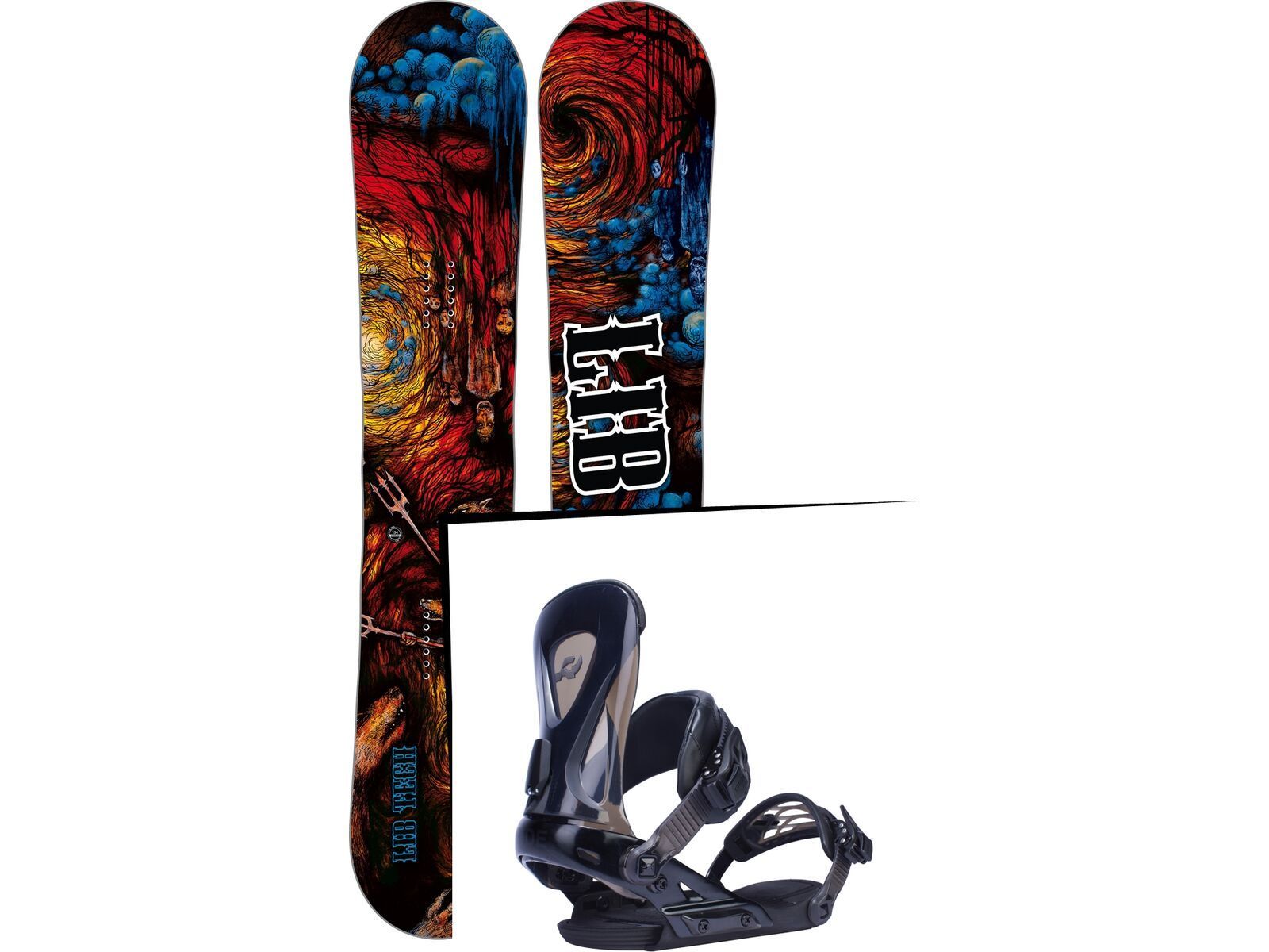 Set: Lib Tech From Hell Skate Banana 2017 + Ride Revolt (1770162S) | Bild 1