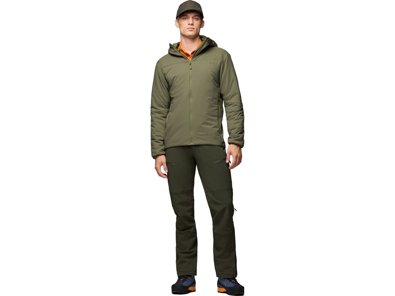 Norrona femund thermo60 Zip Hood M's, olive night | Bild 4