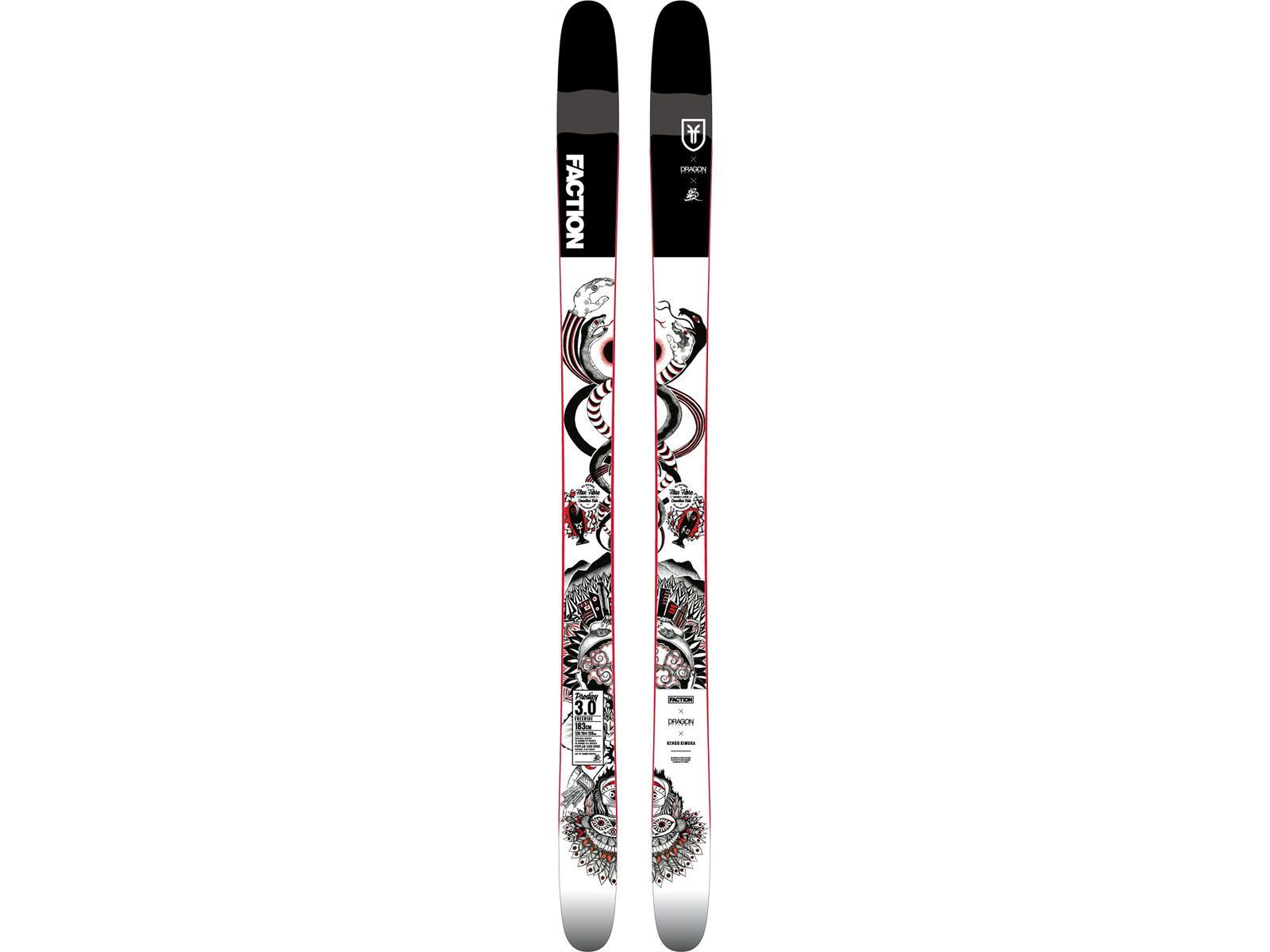 Set: Faction Prodigy 3.0 Collab 2019 + Tyrolia Adrenalin 16 solid black flash green | Bild 2
