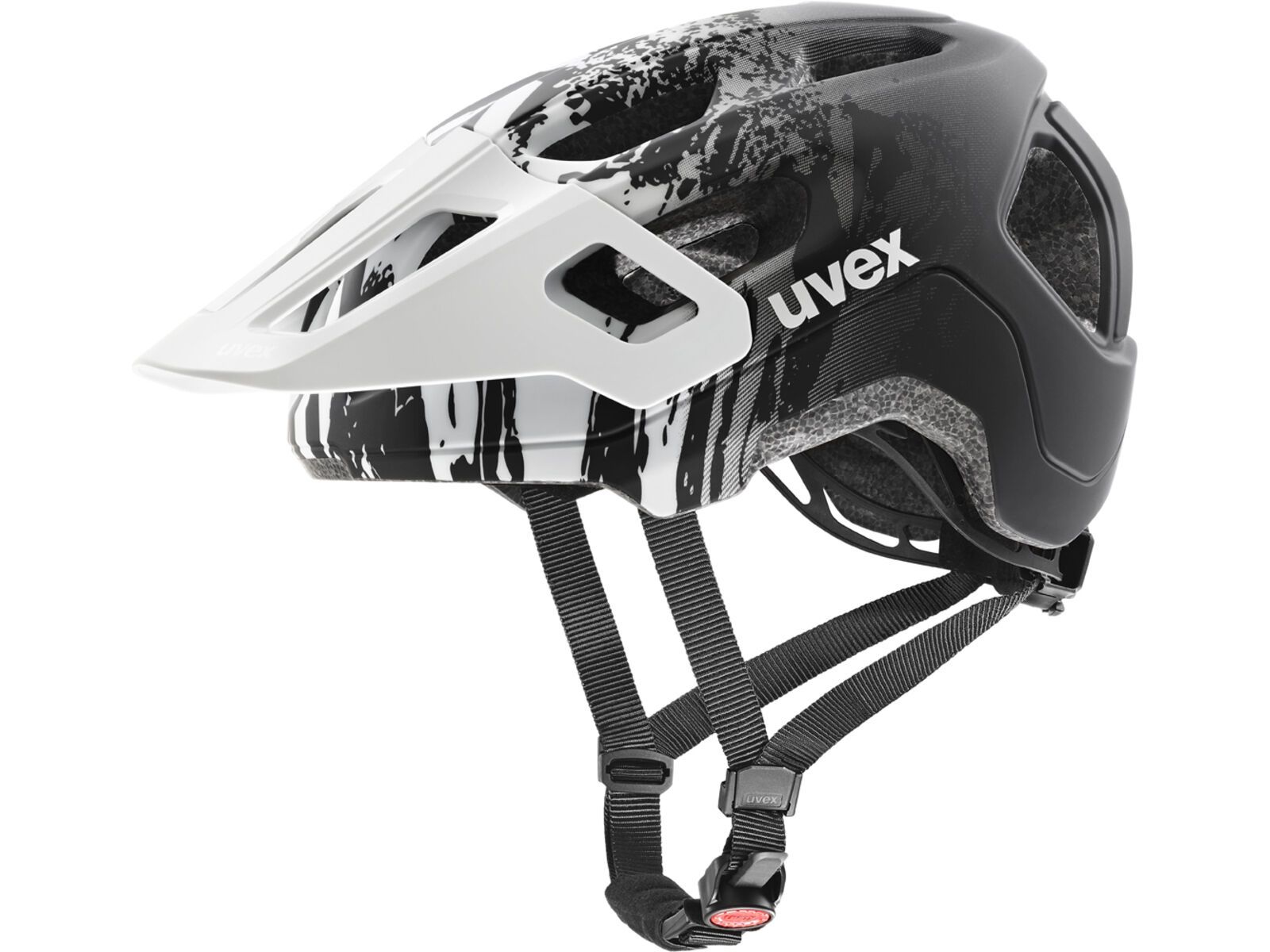 uvex react jr., white-black matt | Bild 1