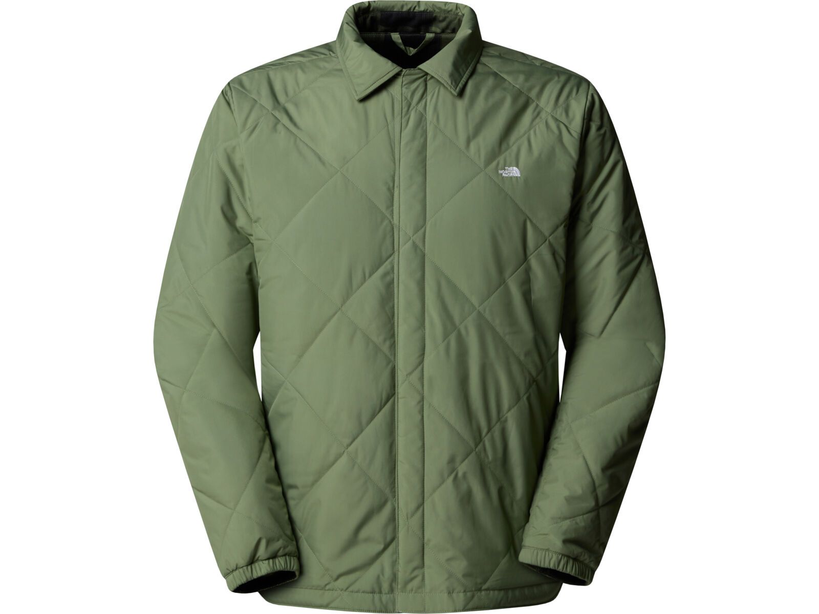 The North Face Men’s Afterburner Insulated Flannel, bark mist/tnf black shadow plaid | Bild 1