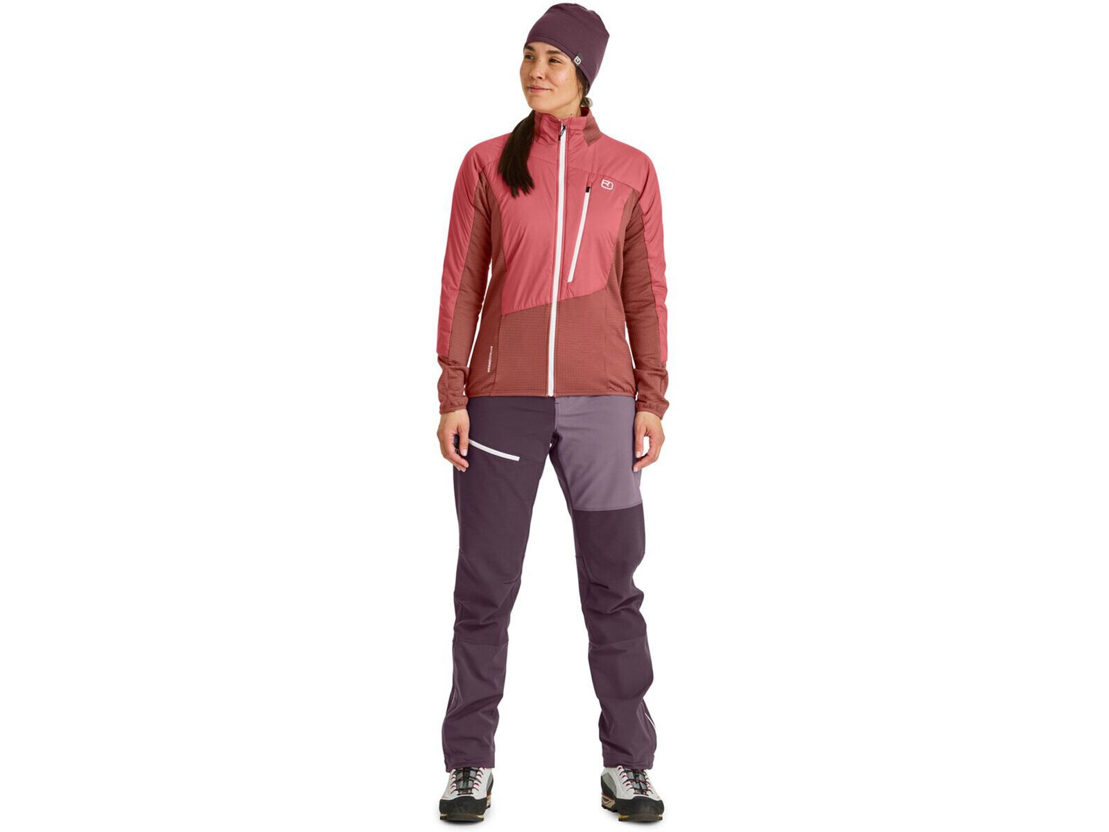 Ortovox Westalpen Swisswool Hybrid Jacket W, wild rose | Bild 3