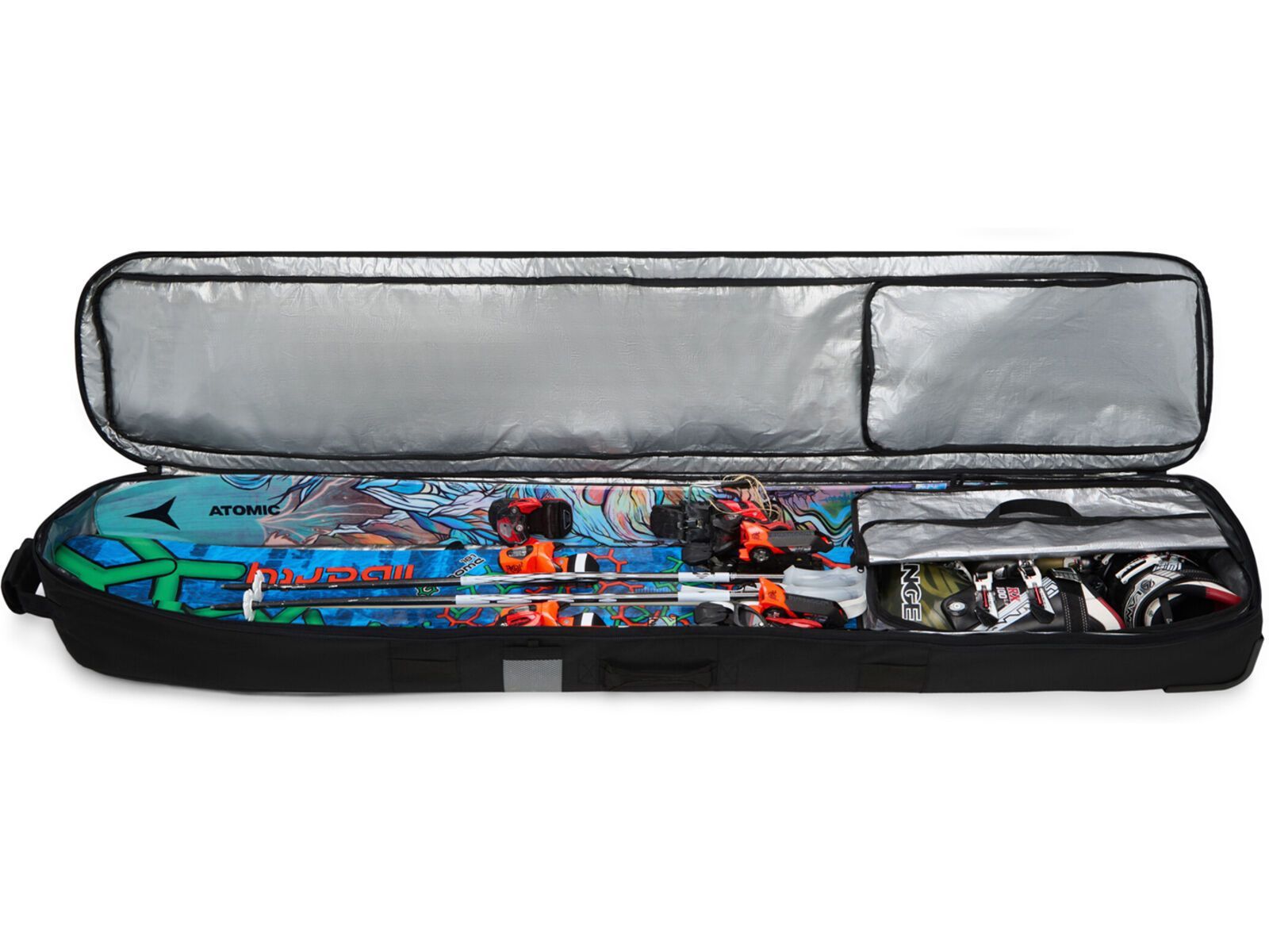 Dakine Fall Line Ski Roller Bag - 190 cm, black | Bild 4