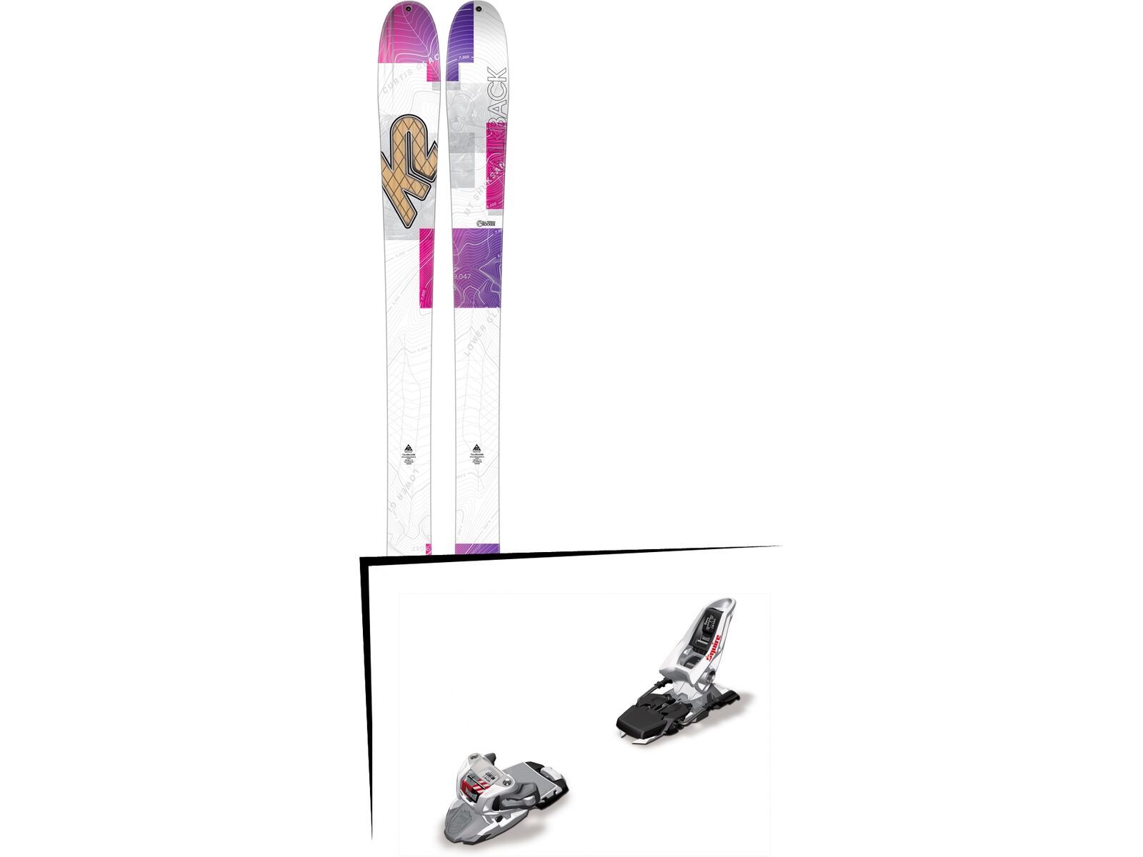 K2 SKI Set: Talkback 88 2016 + Marker Squire 11 | Bild 1