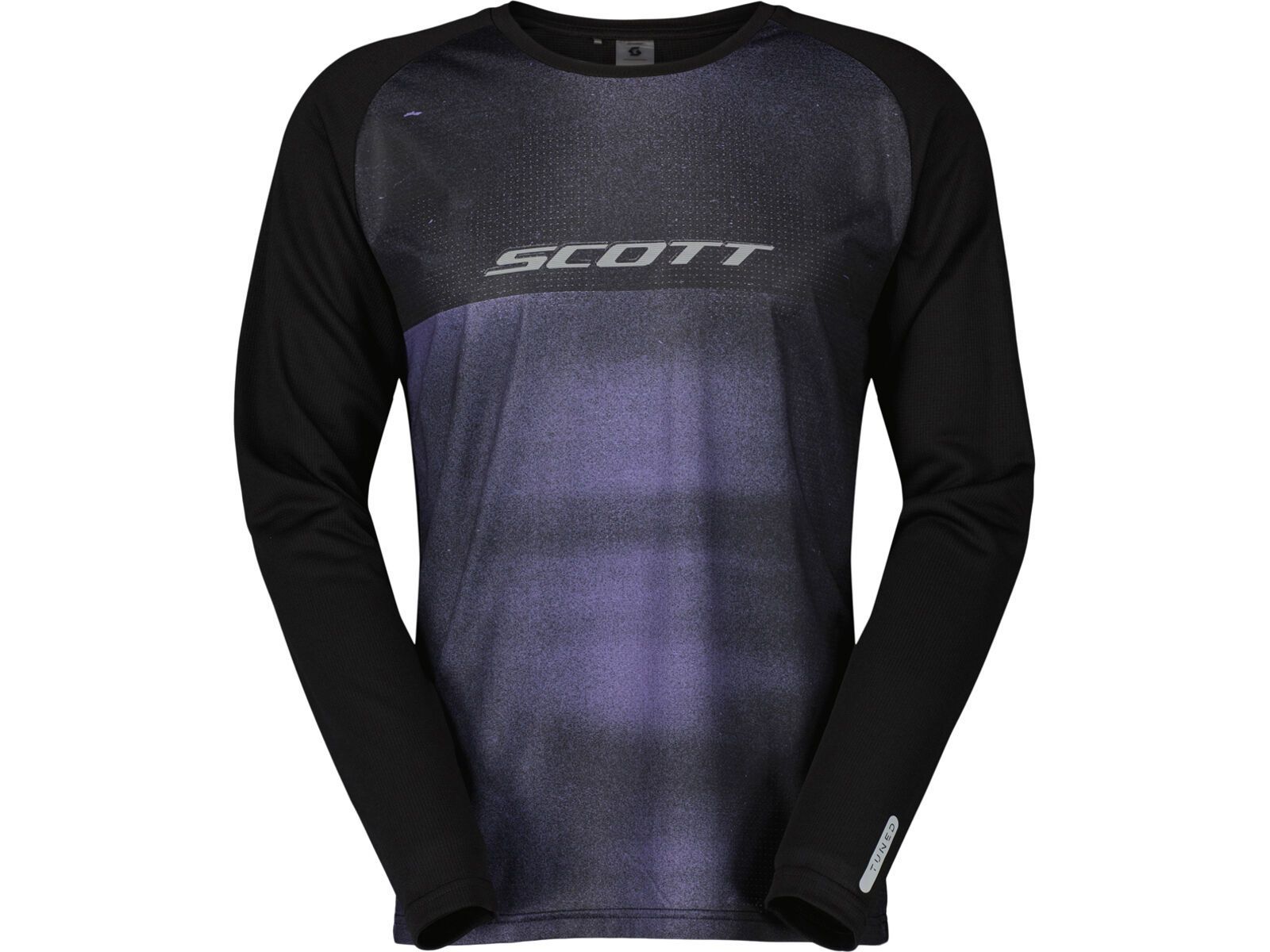 Scott Trail Tuned Long-Sleeve Men's Tee, black/swish purple | Bild 1