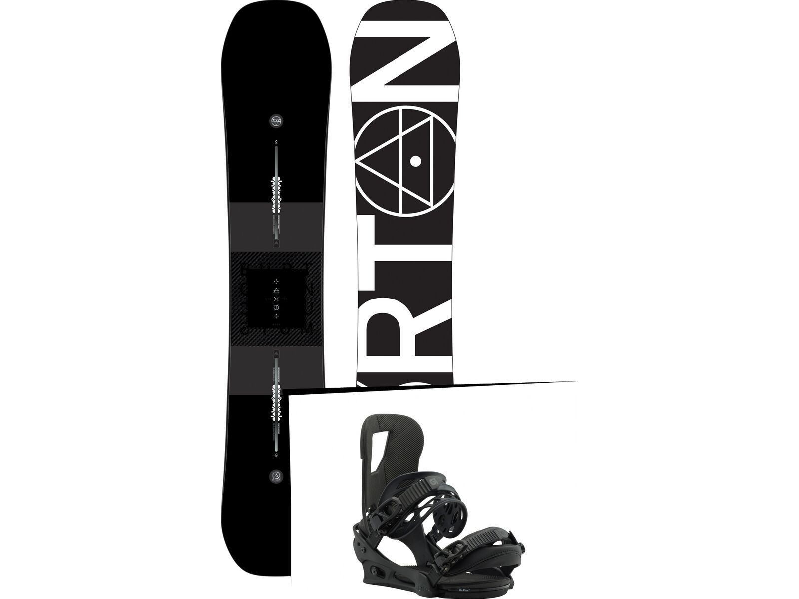 Set: Burton Custom X 2019 +  Cartel (1930900S) | Bild 1